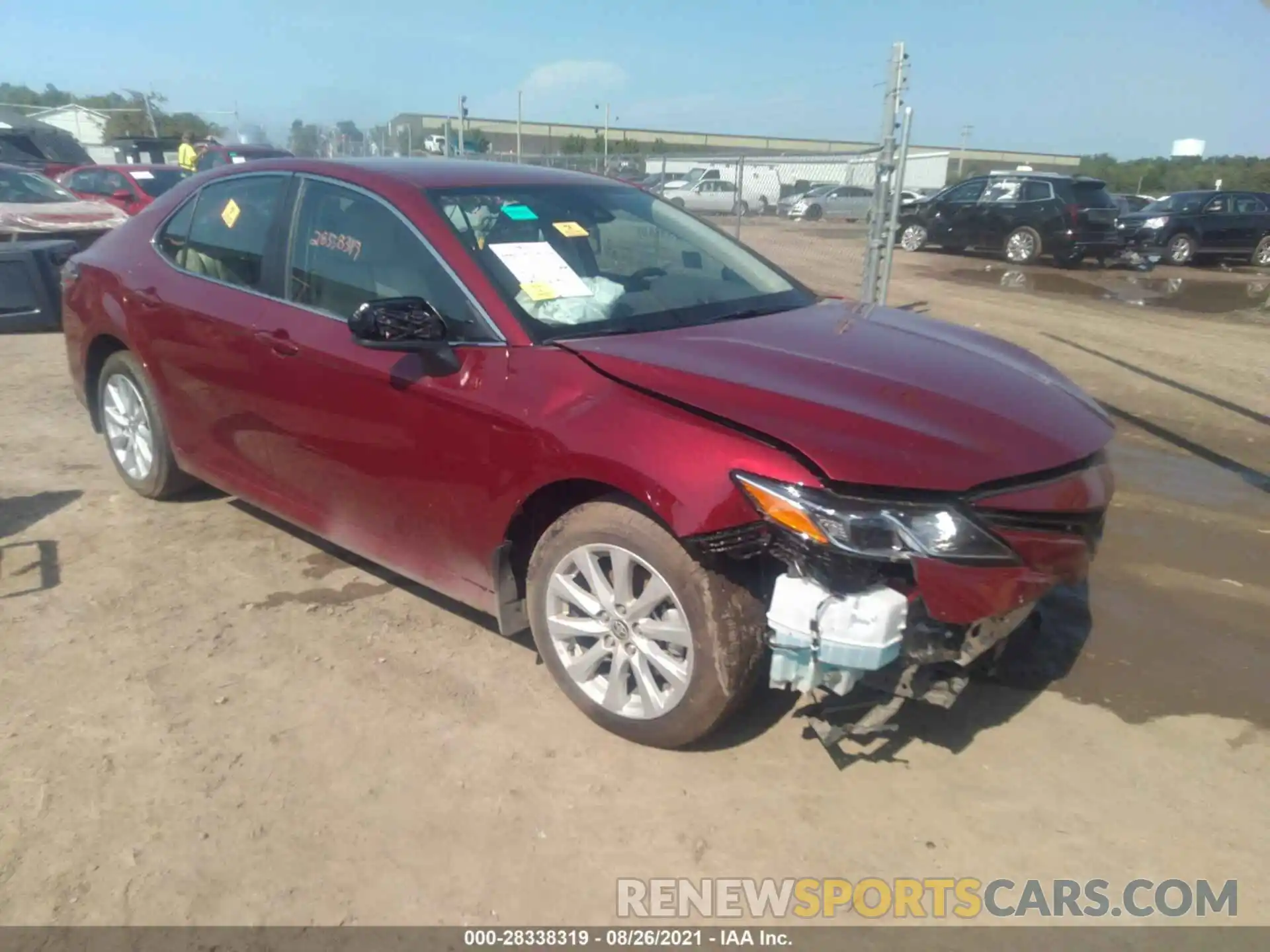 1 Photograph of a damaged car 4T1C11BK4LU007234 TOYOTA CAMRY 2020