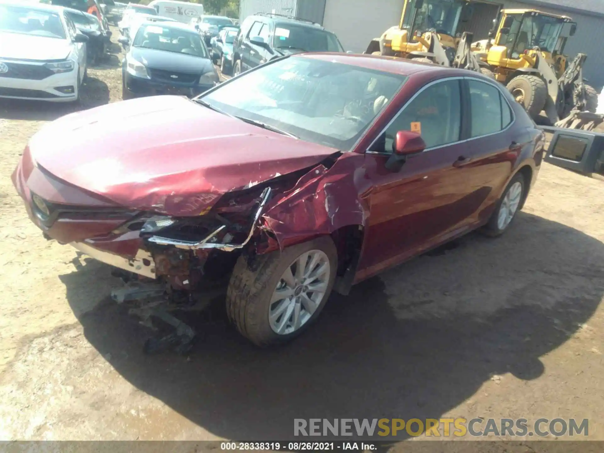 2 Photograph of a damaged car 4T1C11BK4LU007234 TOYOTA CAMRY 2020