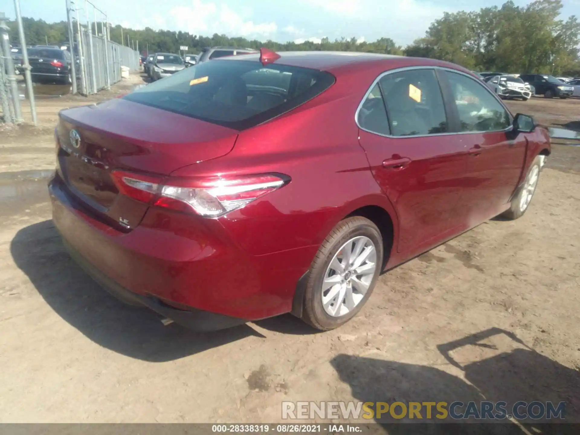 4 Photograph of a damaged car 4T1C11BK4LU007234 TOYOTA CAMRY 2020