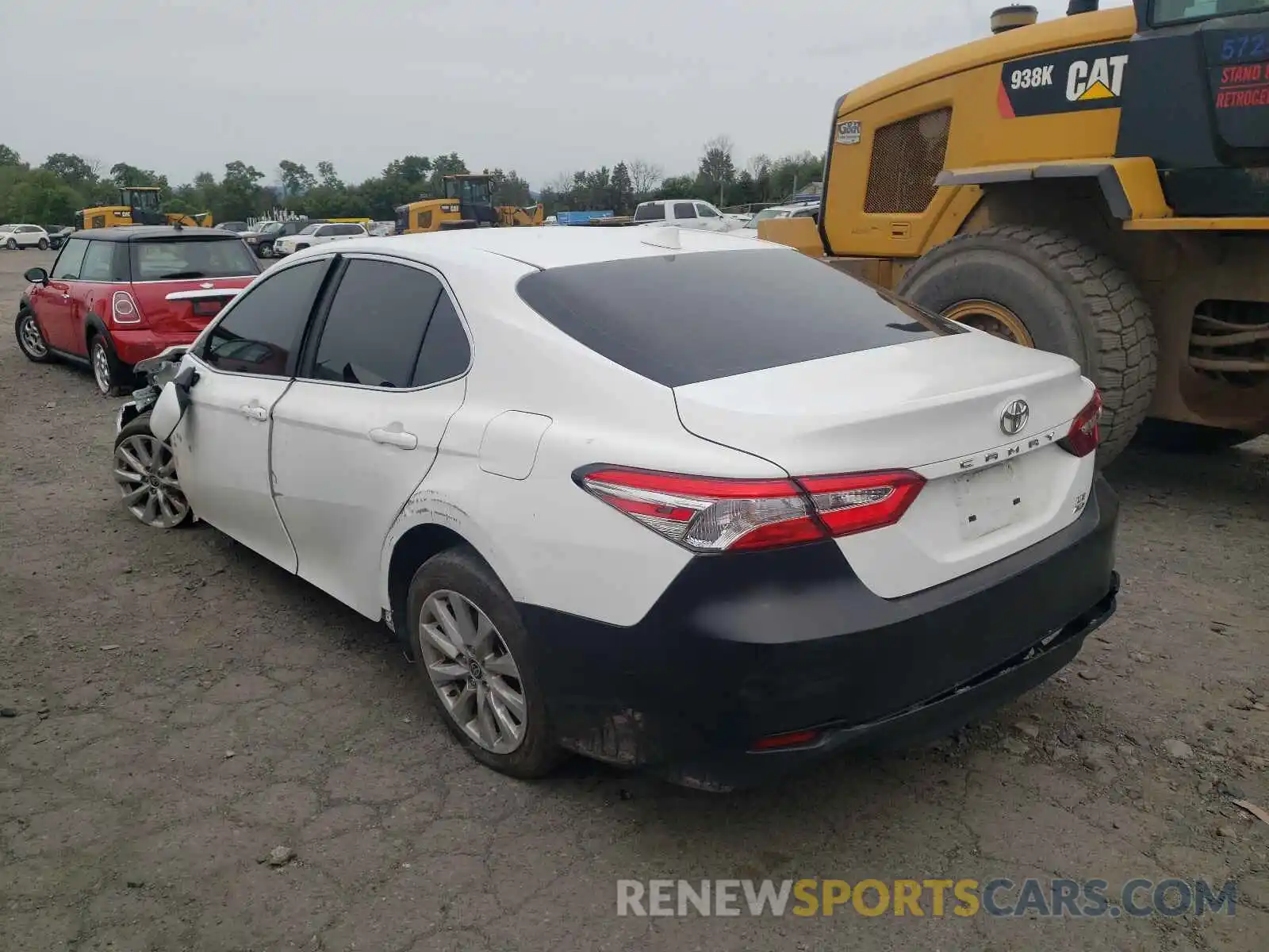 3 Фотография поврежденного автомобиля 4T1C11BK4LU009842 TOYOTA CAMRY 2020