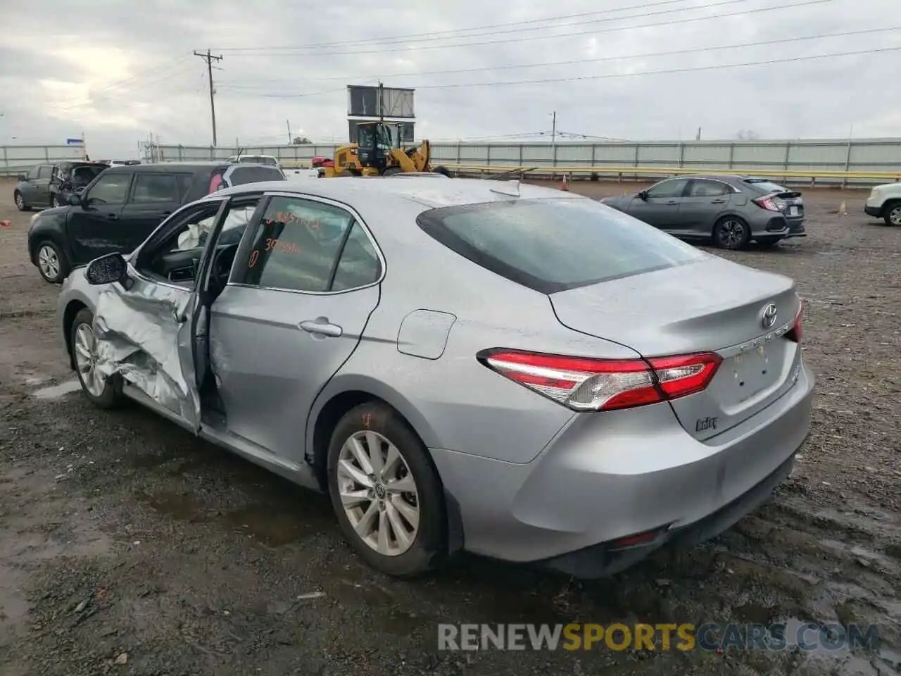 3 Photograph of a damaged car 4T1C11BK4LU010313 TOYOTA CAMRY 2020