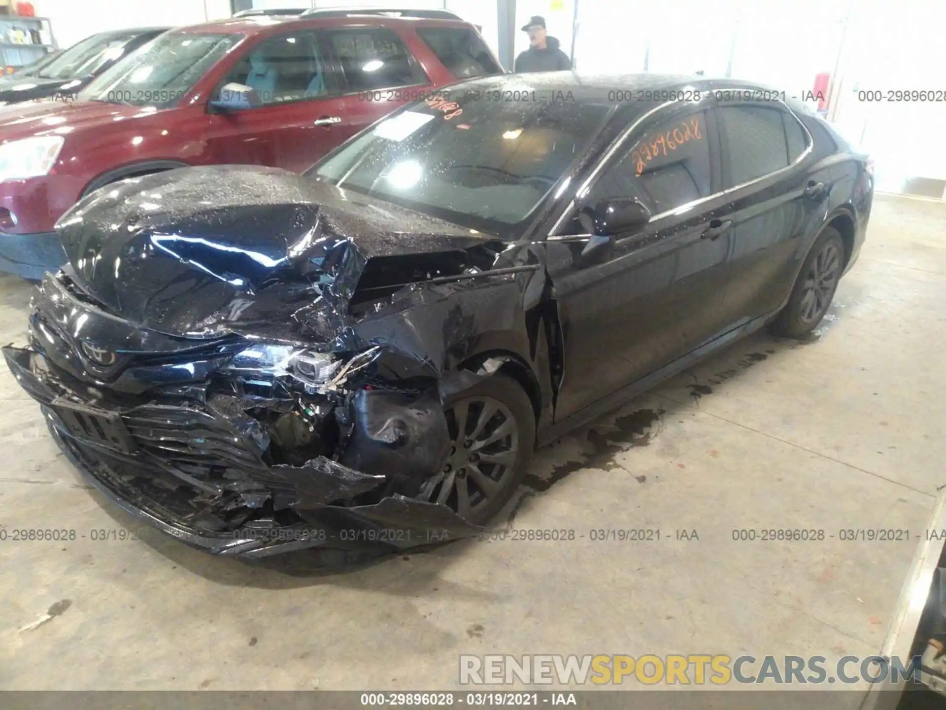 2 Photograph of a damaged car 4T1C11BK4LU014636 TOYOTA CAMRY 2020