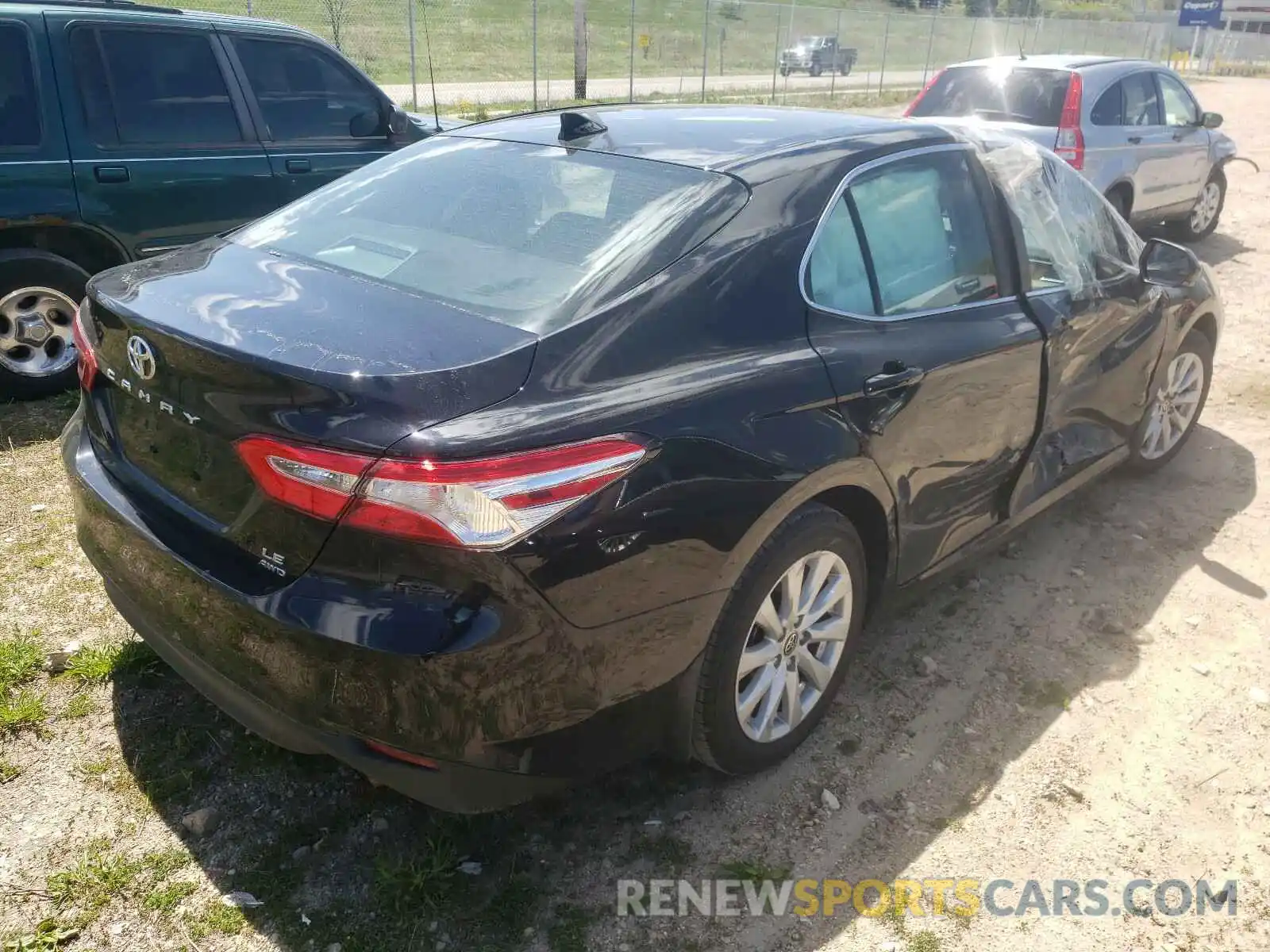 4 Photograph of a damaged car 4T1C11BK4LU017729 TOYOTA CAMRY 2020