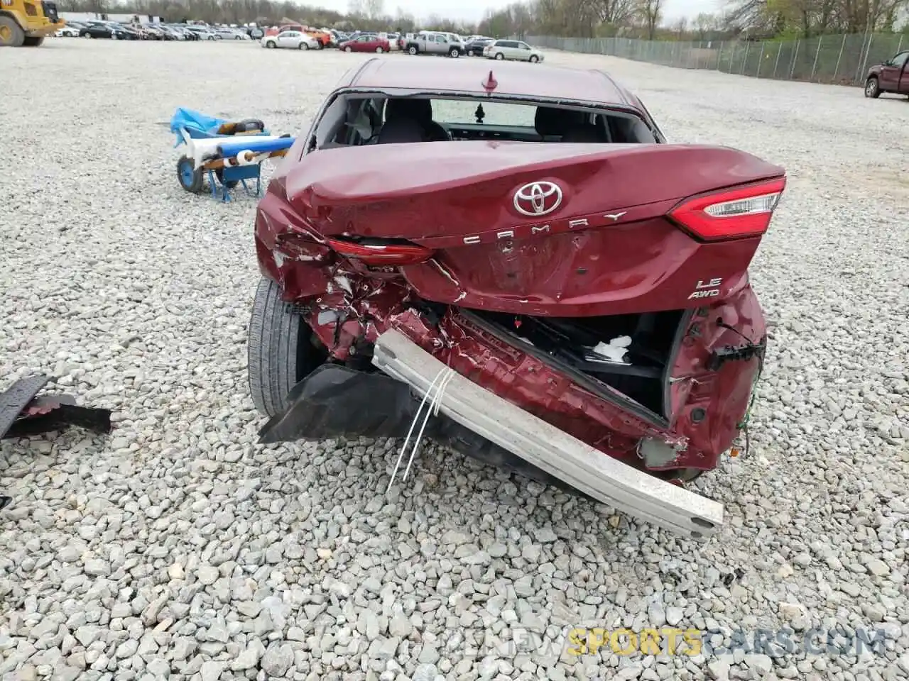 9 Photograph of a damaged car 4T1C11BK5LU003175 TOYOTA CAMRY 2020