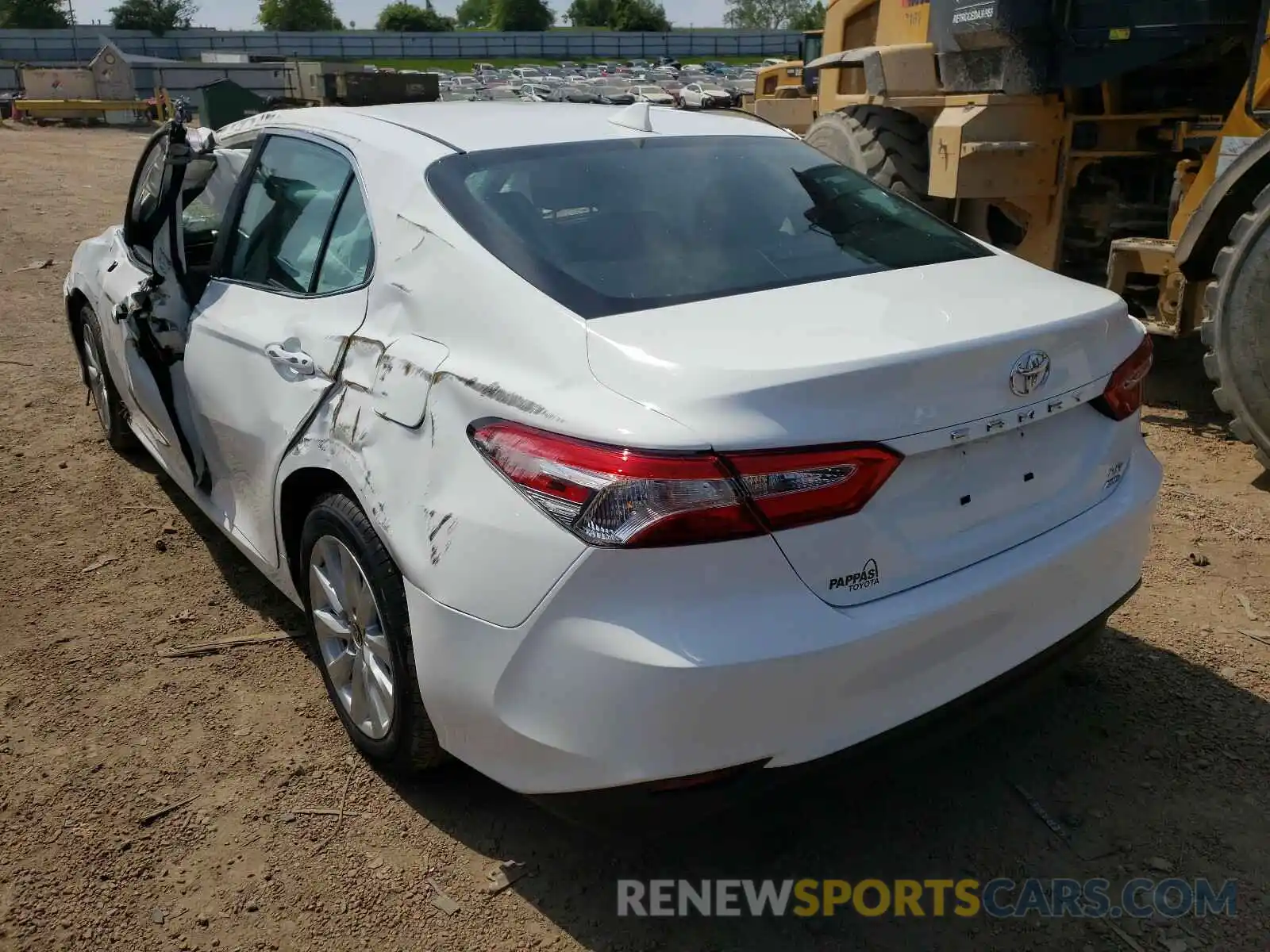 3 Photograph of a damaged car 4T1C11BK6LU006716 TOYOTA CAMRY 2020