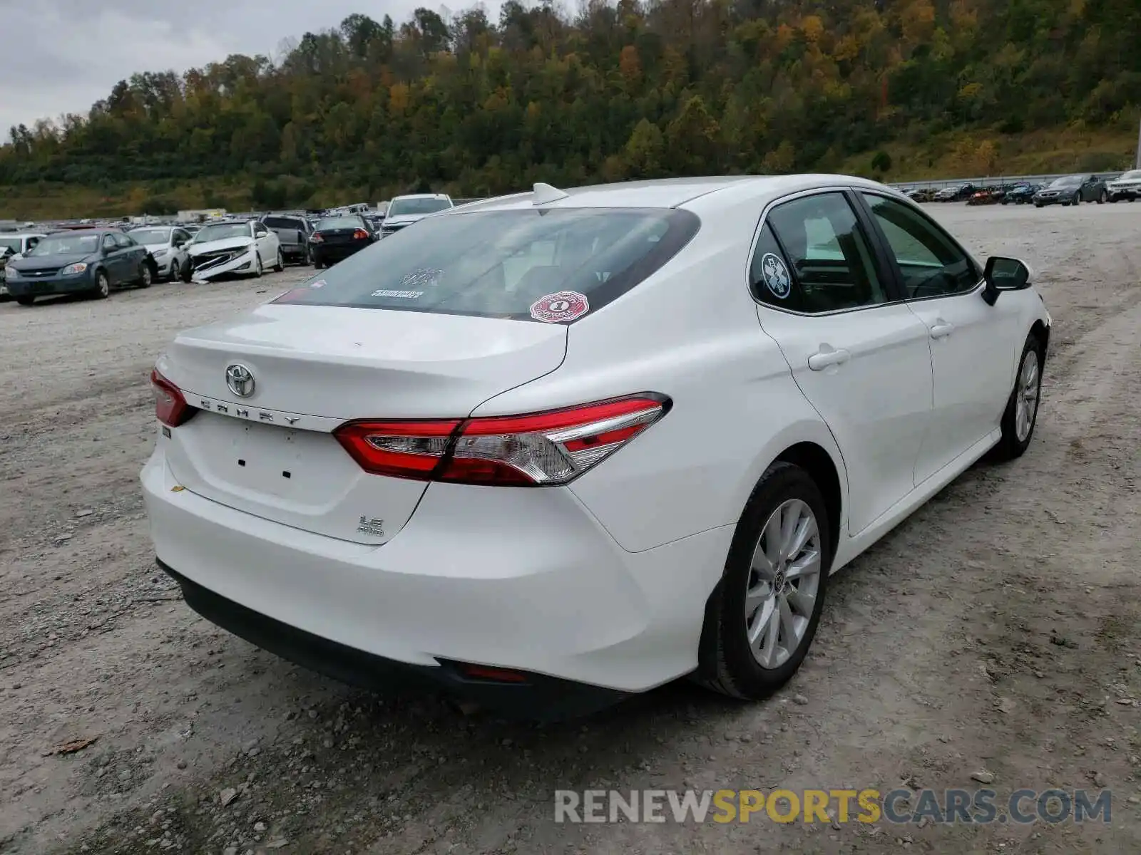 4 Photograph of a damaged car 4T1C11BK6LU010961 TOYOTA CAMRY 2020