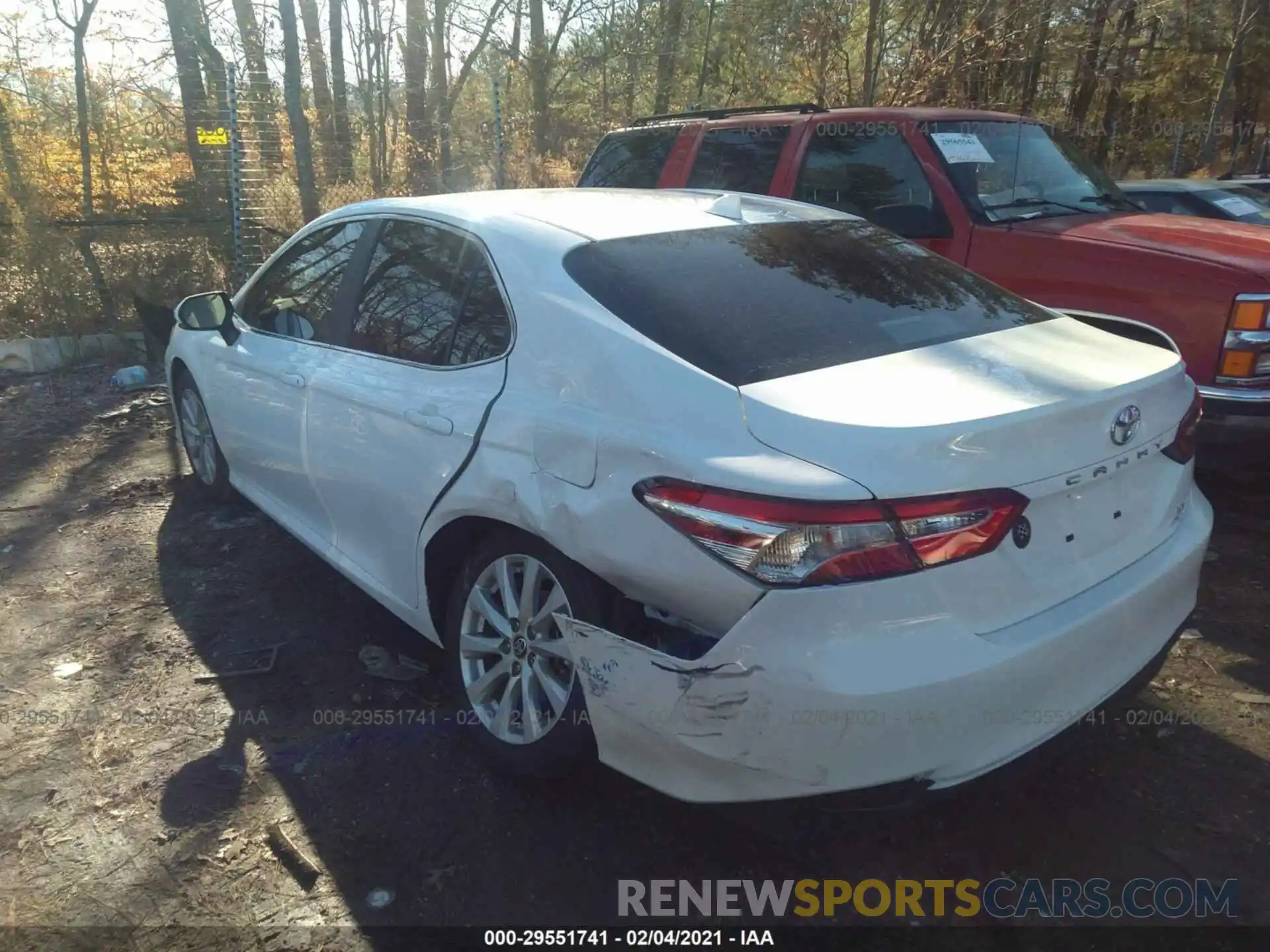 3 Photograph of a damaged car 4T1C11BK6LU016159 TOYOTA CAMRY 2020