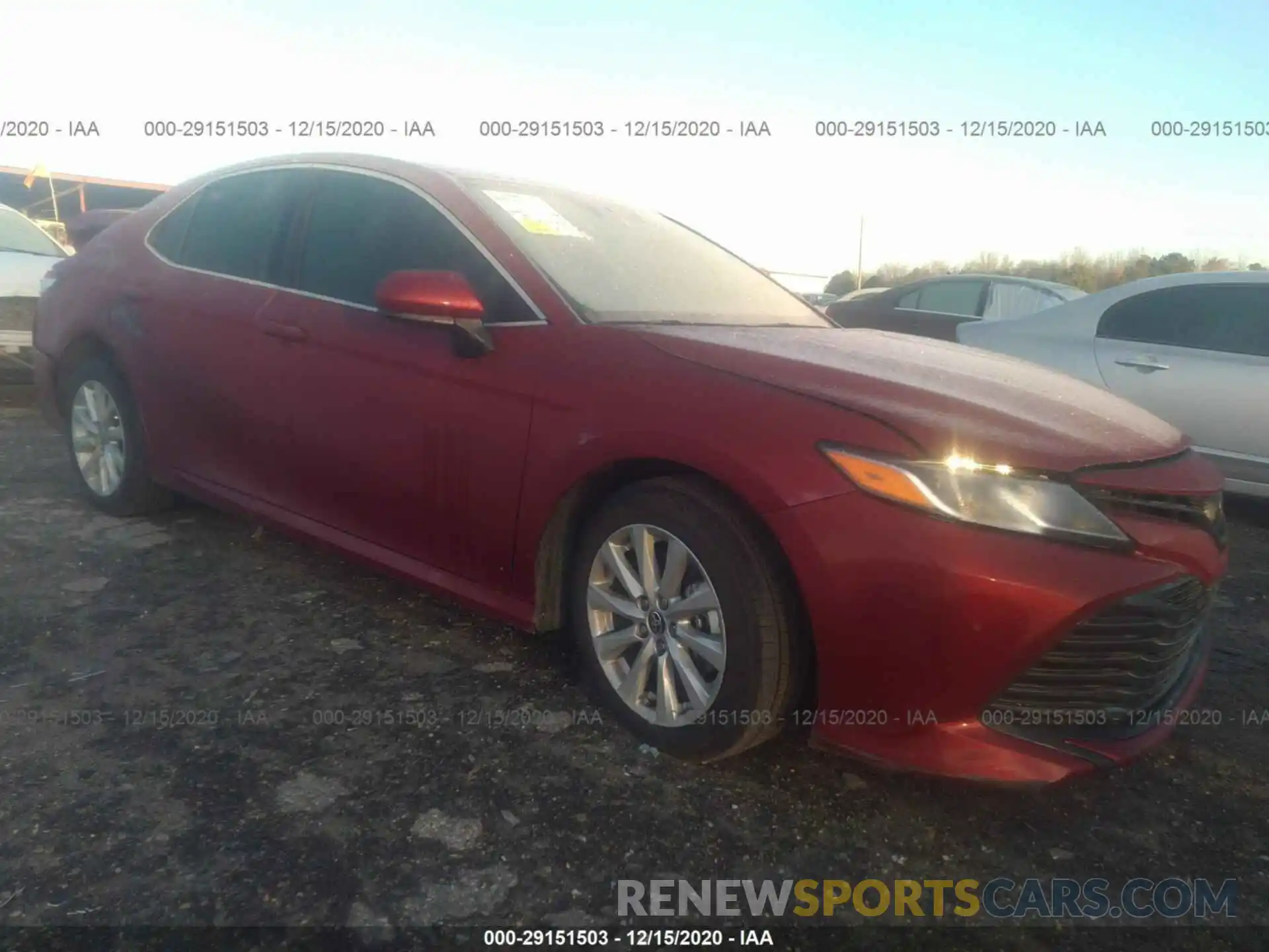 1 Photograph of a damaged car 4T1C11BK7LU003209 TOYOTA CAMRY 2020