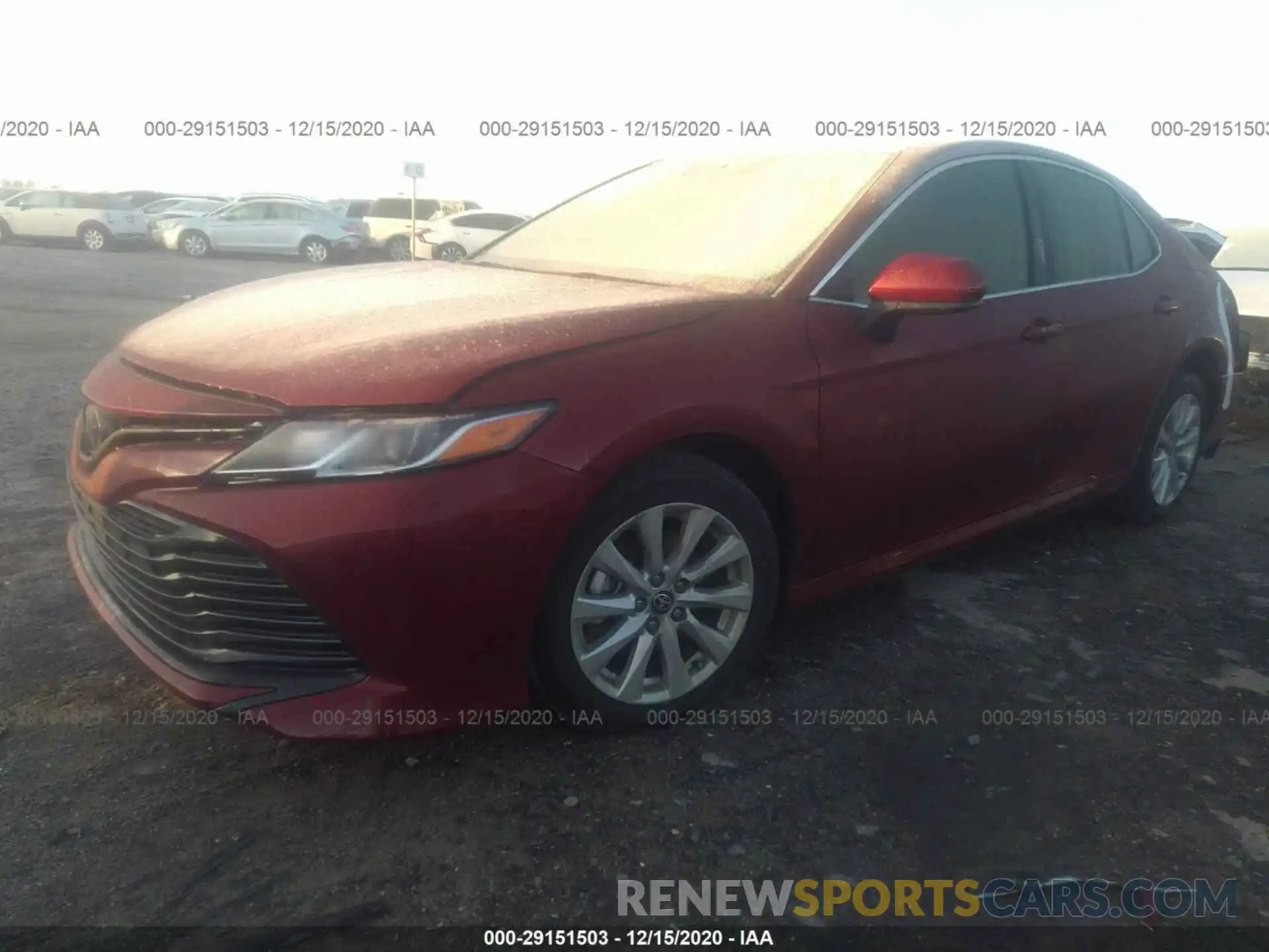 2 Photograph of a damaged car 4T1C11BK7LU003209 TOYOTA CAMRY 2020