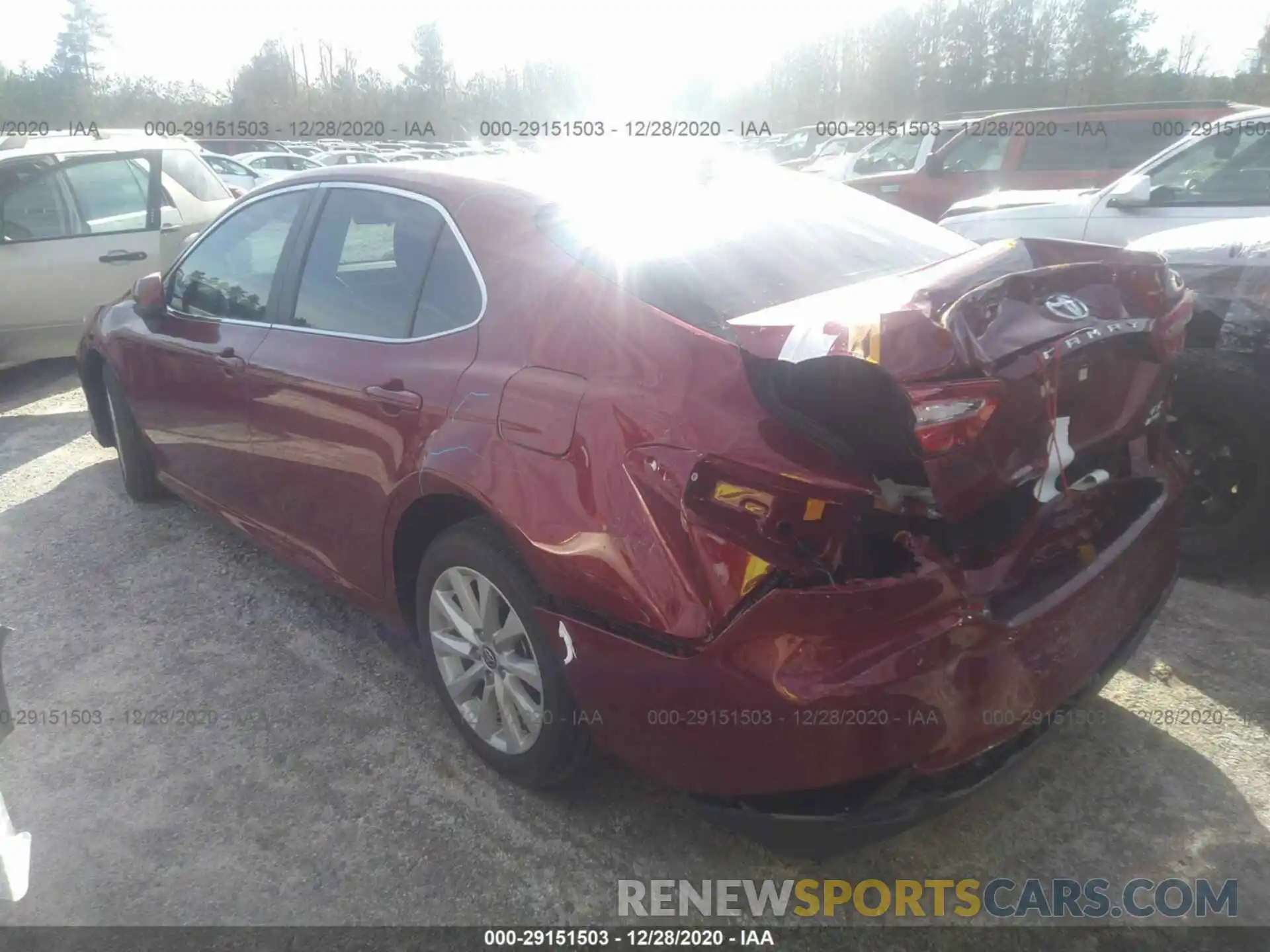 3 Photograph of a damaged car 4T1C11BK7LU003209 TOYOTA CAMRY 2020