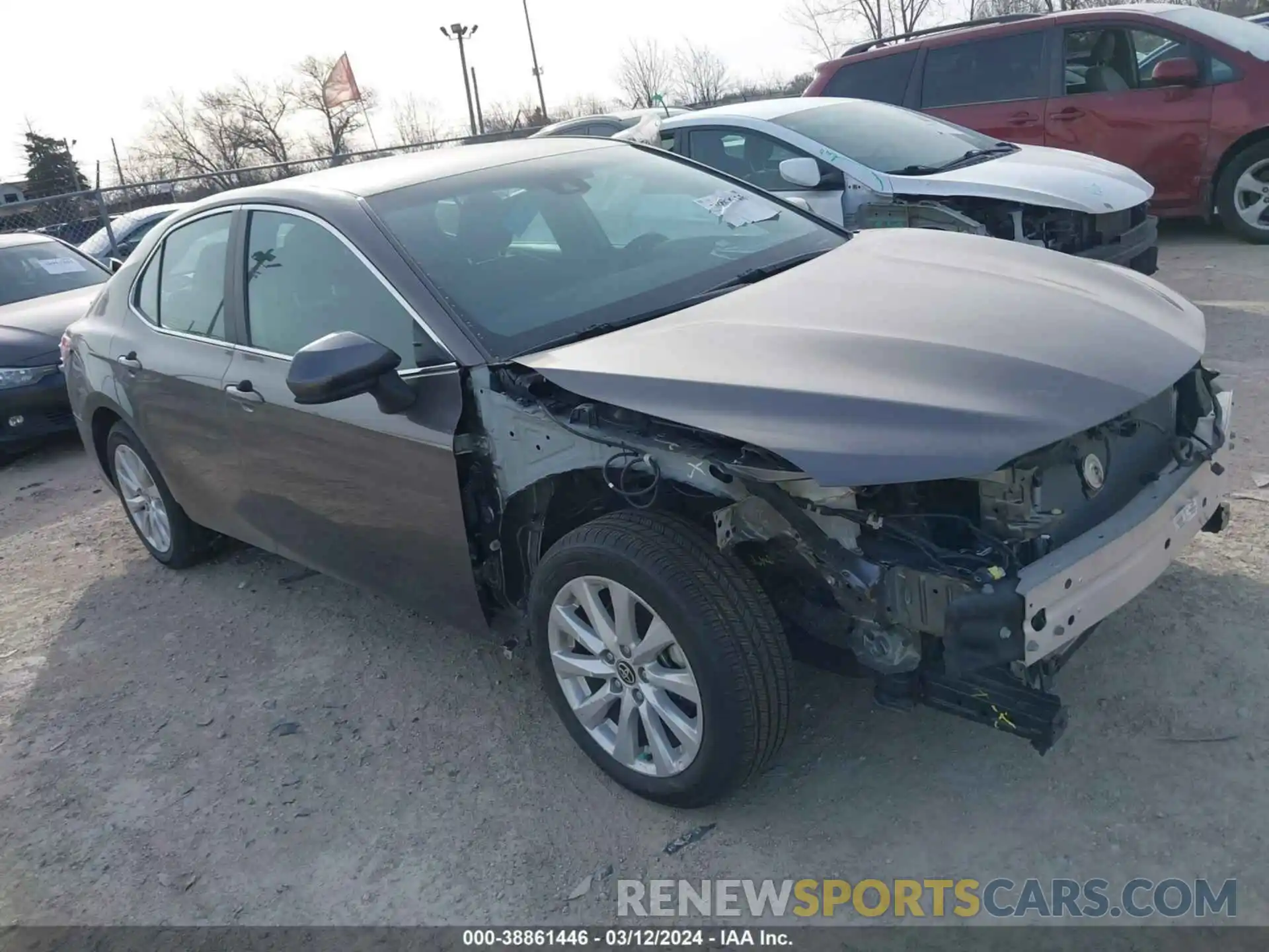 1 Photograph of a damaged car 4T1C11BK7LU012783 TOYOTA CAMRY 2020