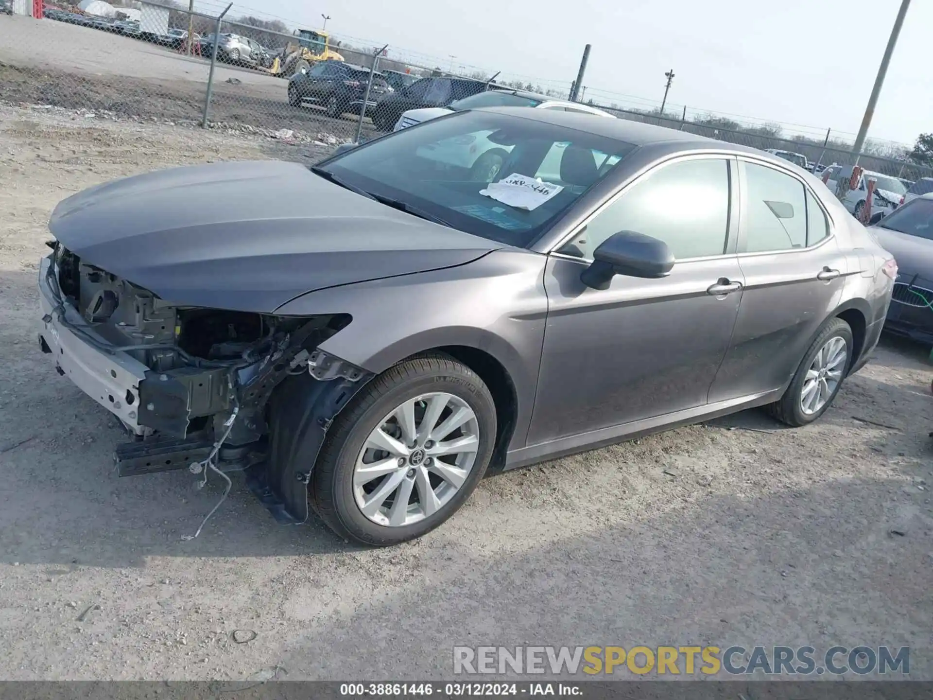 2 Photograph of a damaged car 4T1C11BK7LU012783 TOYOTA CAMRY 2020