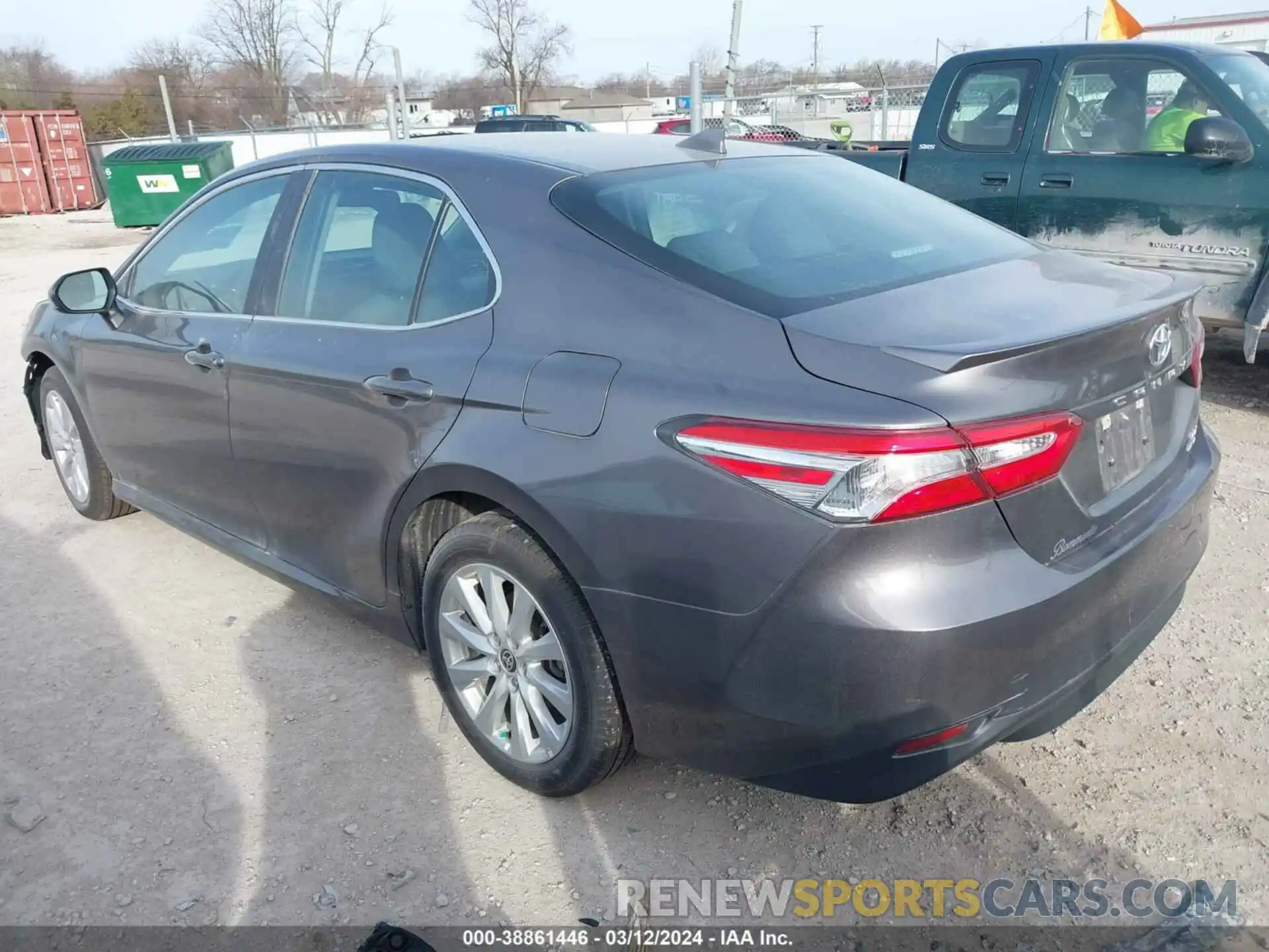 3 Photograph of a damaged car 4T1C11BK7LU012783 TOYOTA CAMRY 2020