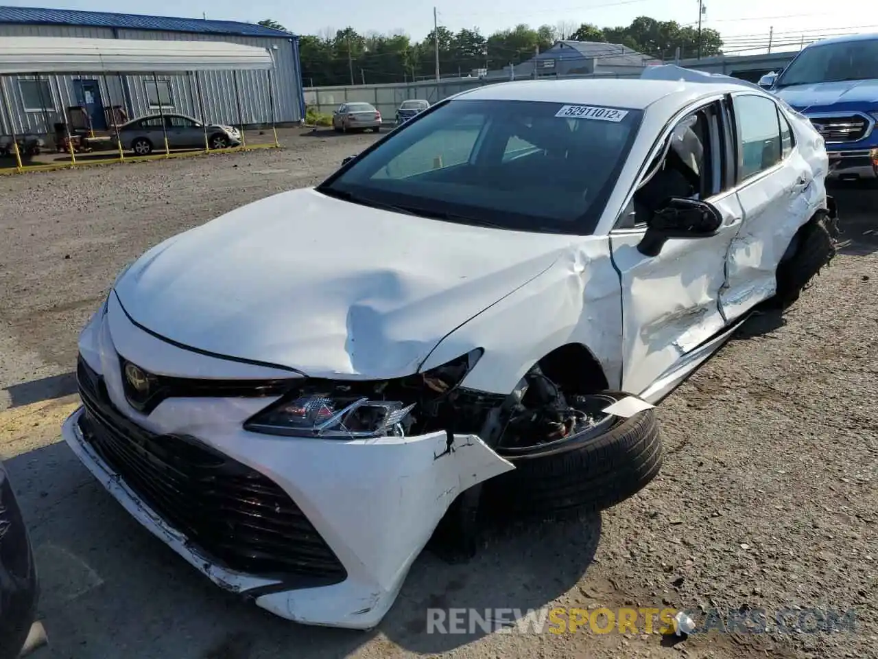 2 Photograph of a damaged car 4T1C11BK8LU008709 TOYOTA CAMRY 2020