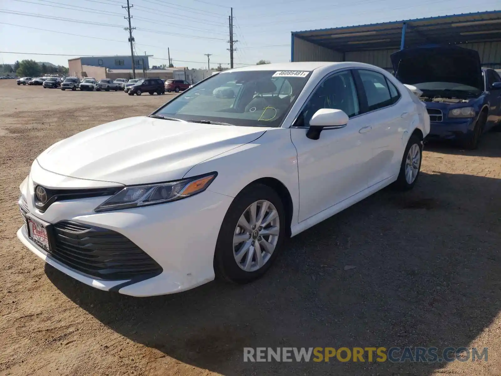 2 Photograph of a damaged car 4T1C11BK8LU010153 TOYOTA CAMRY 2020