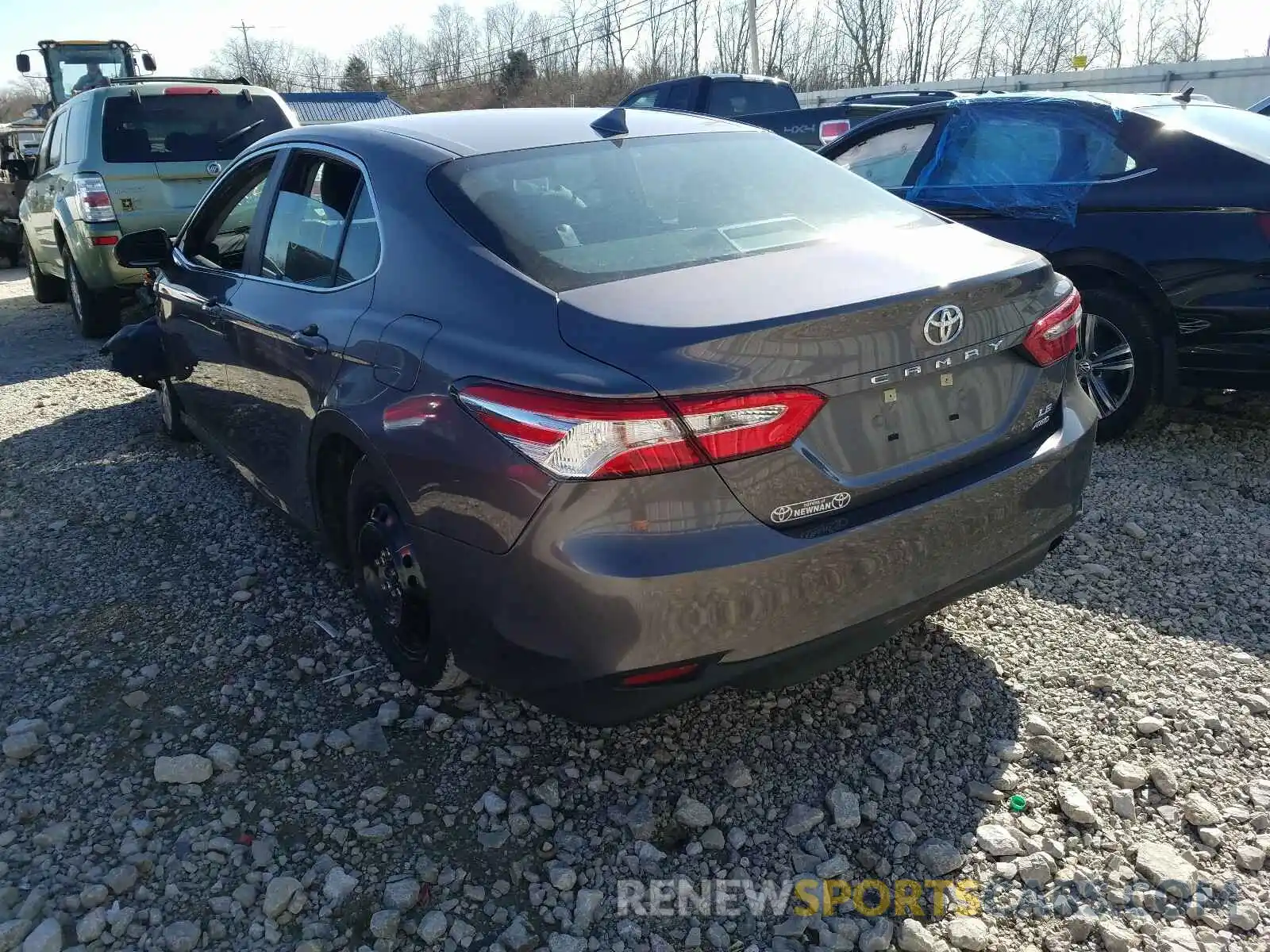 3 Photograph of a damaged car 4T1C11BK9LU001283 TOYOTA CAMRY 2020