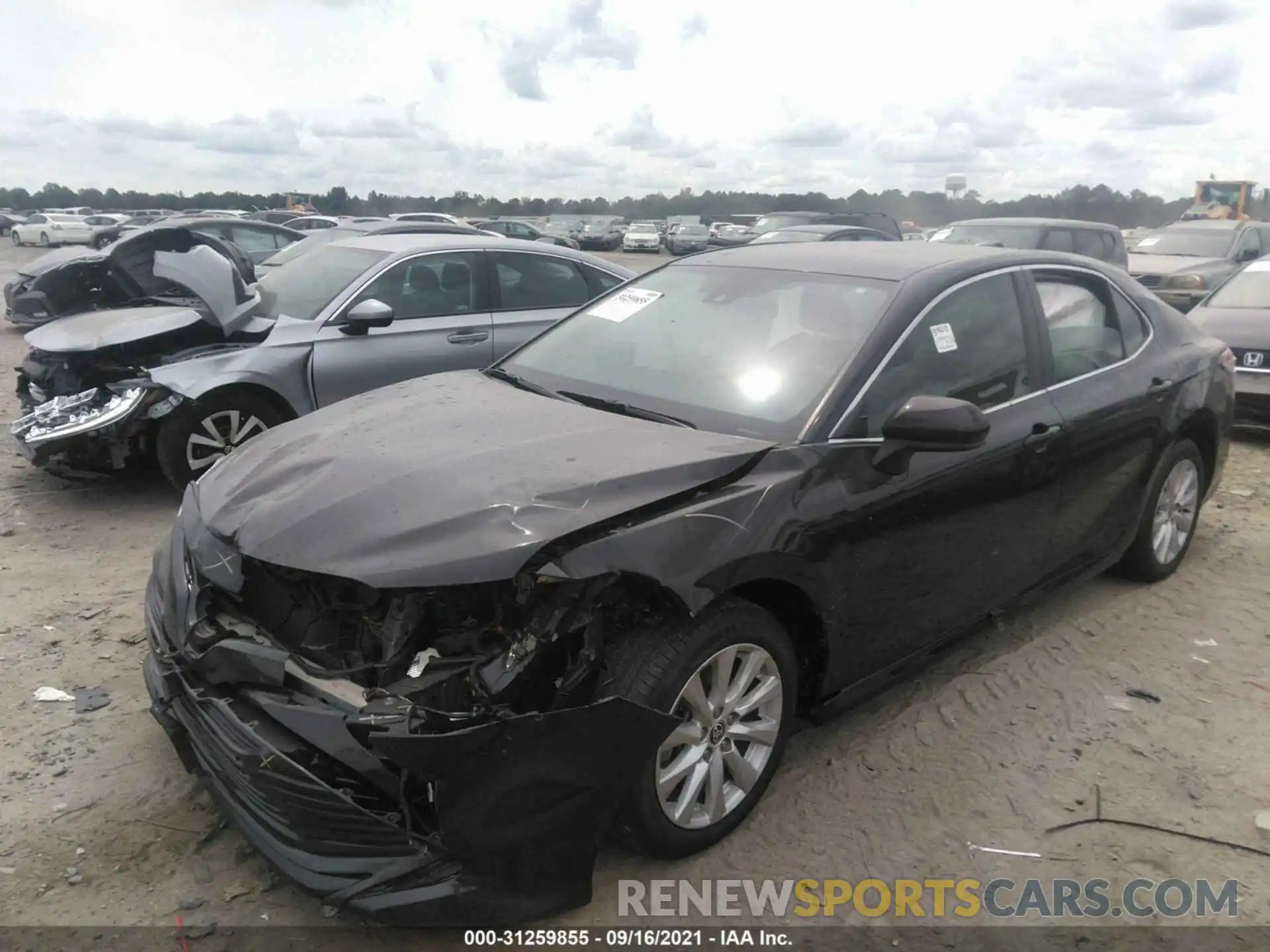 2 Photograph of a damaged car 4T1C11BK9LU001722 TOYOTA CAMRY 2020