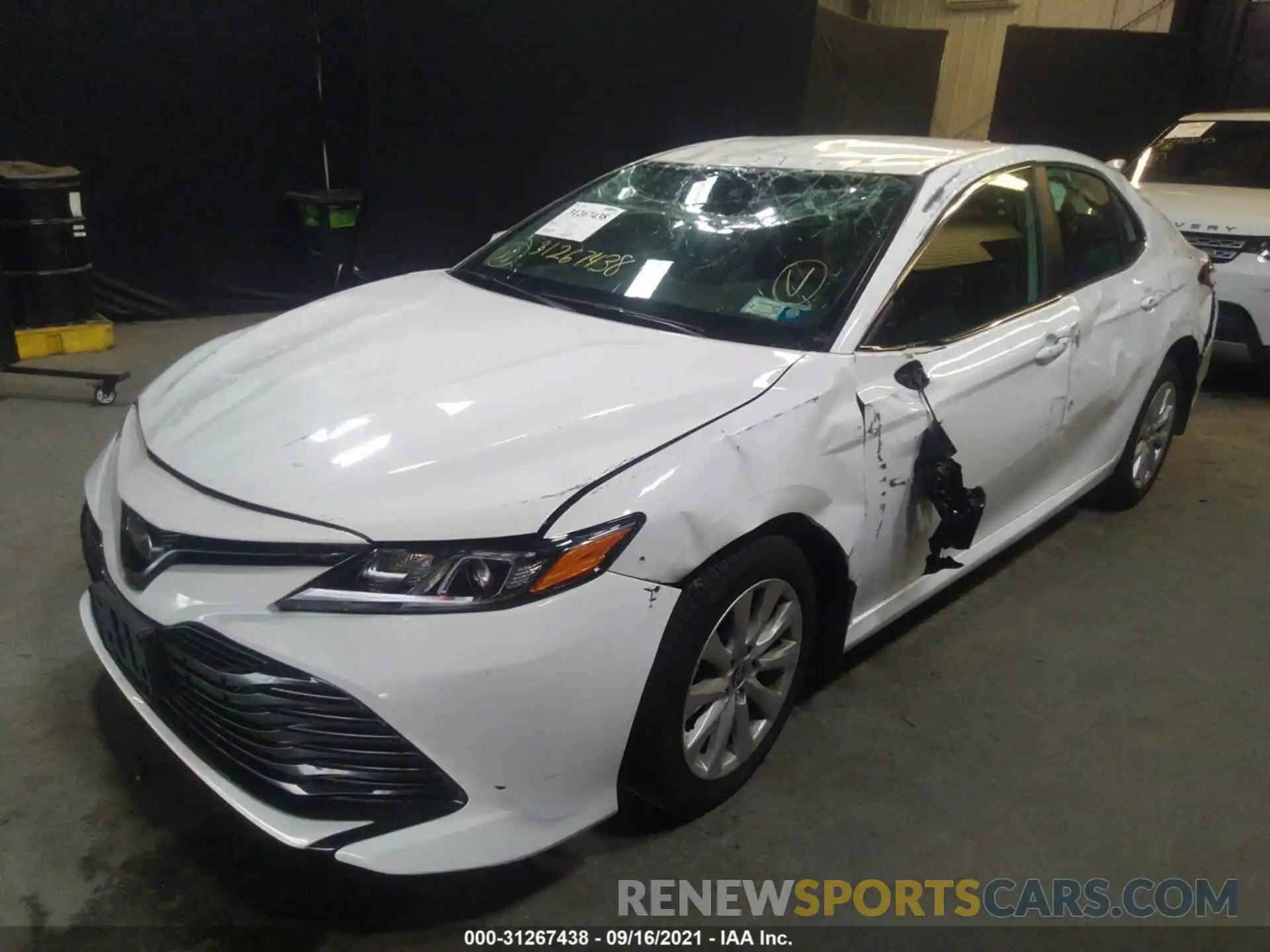 2 Photograph of a damaged car 4T1C11BK9LU001963 TOYOTA CAMRY 2020