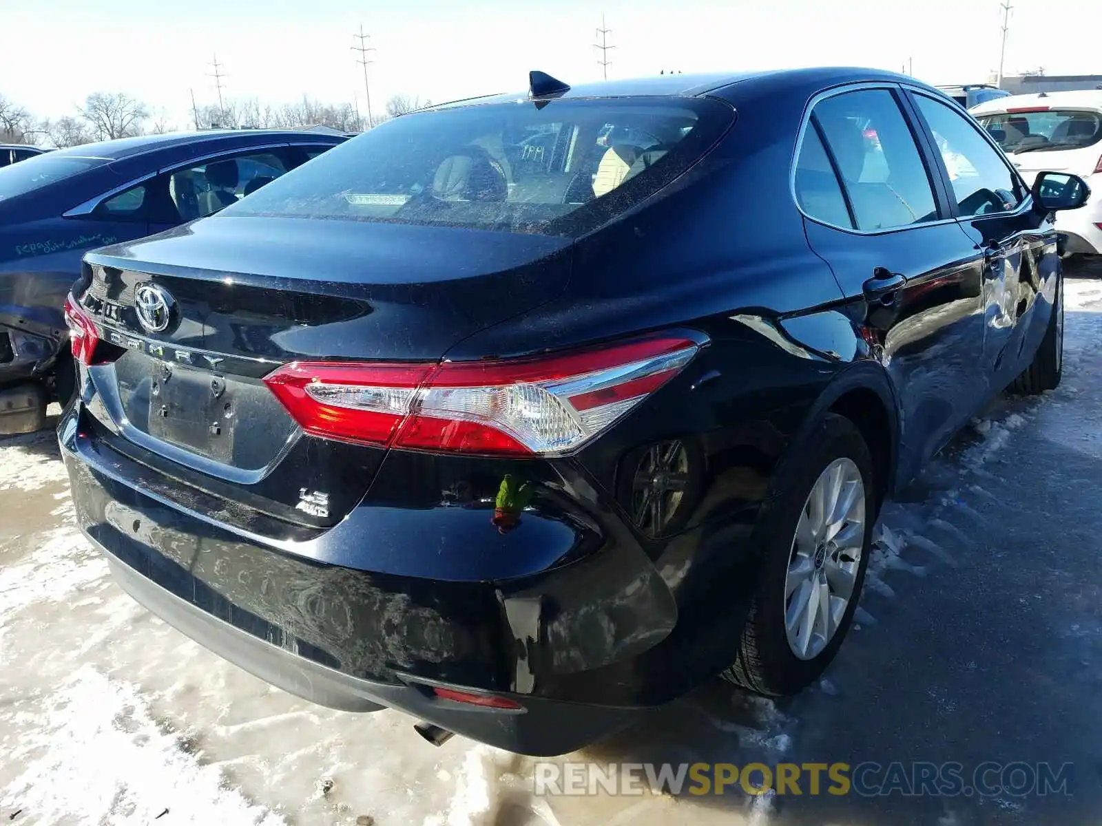 4 Photograph of a damaged car 4T1C11BK9LU011313 TOYOTA CAMRY 2020