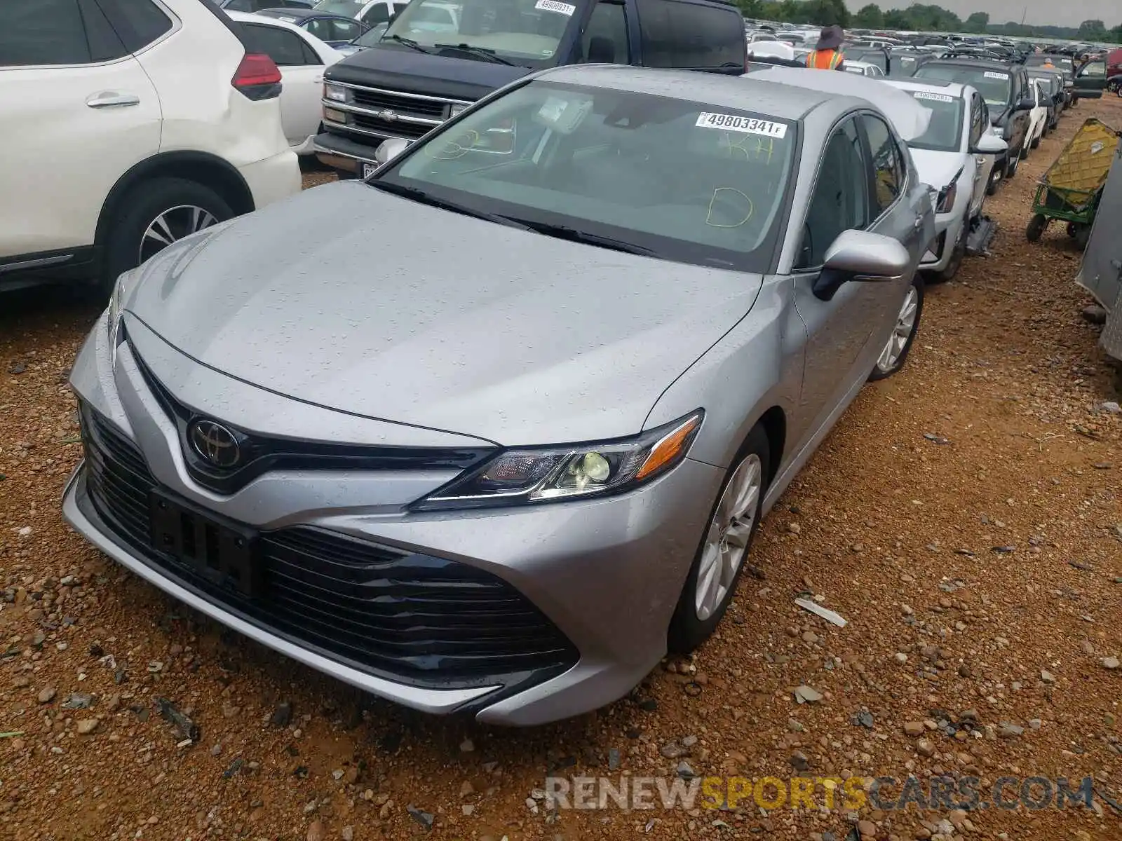 2 Photograph of a damaged car 4T1C11BKXLU007755 TOYOTA CAMRY 2020