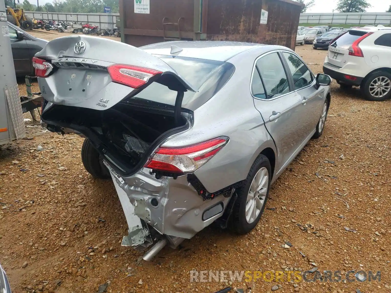 4 Photograph of a damaged car 4T1C11BKXLU007755 TOYOTA CAMRY 2020