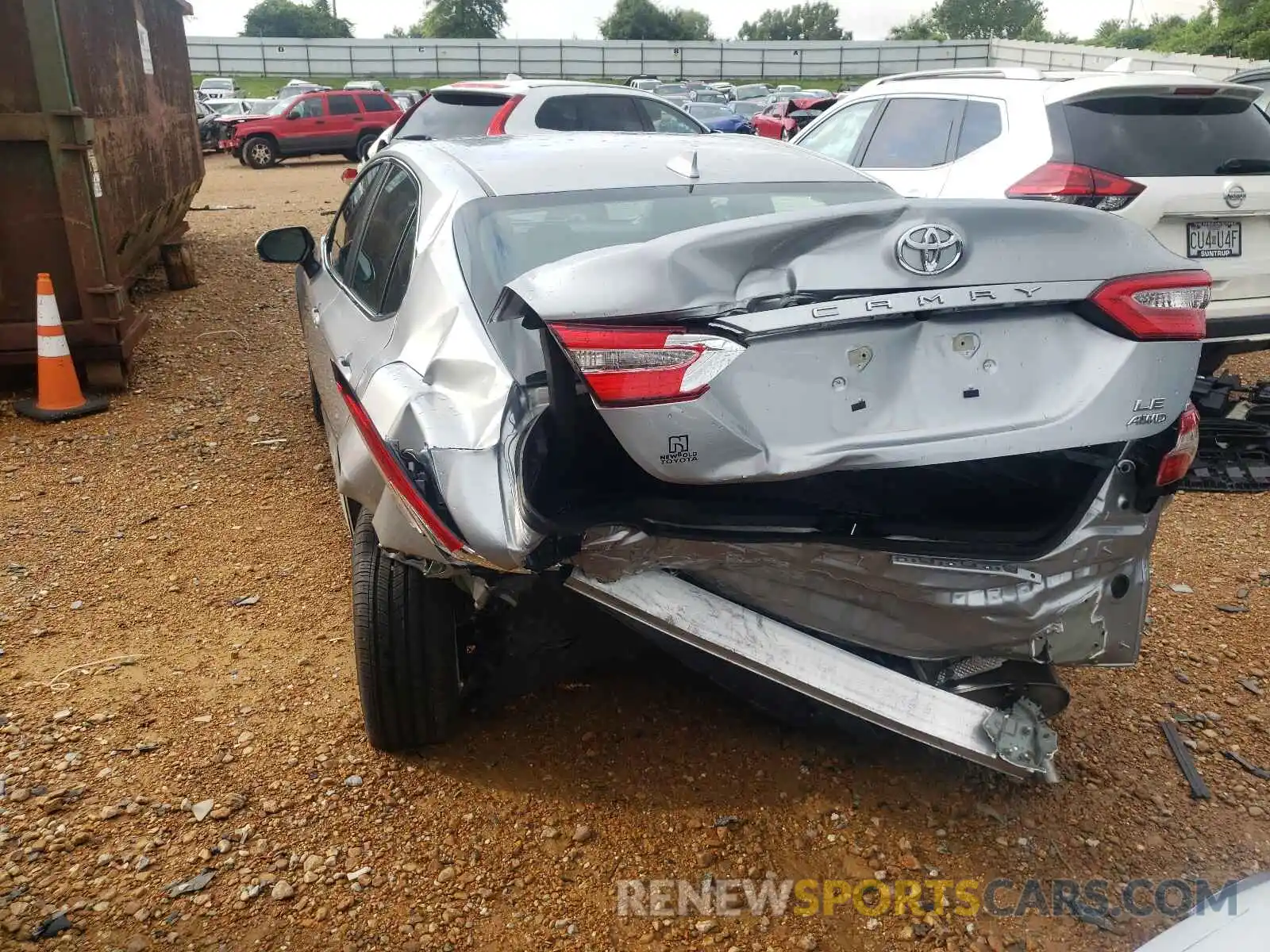 9 Photograph of a damaged car 4T1C11BKXLU007755 TOYOTA CAMRY 2020