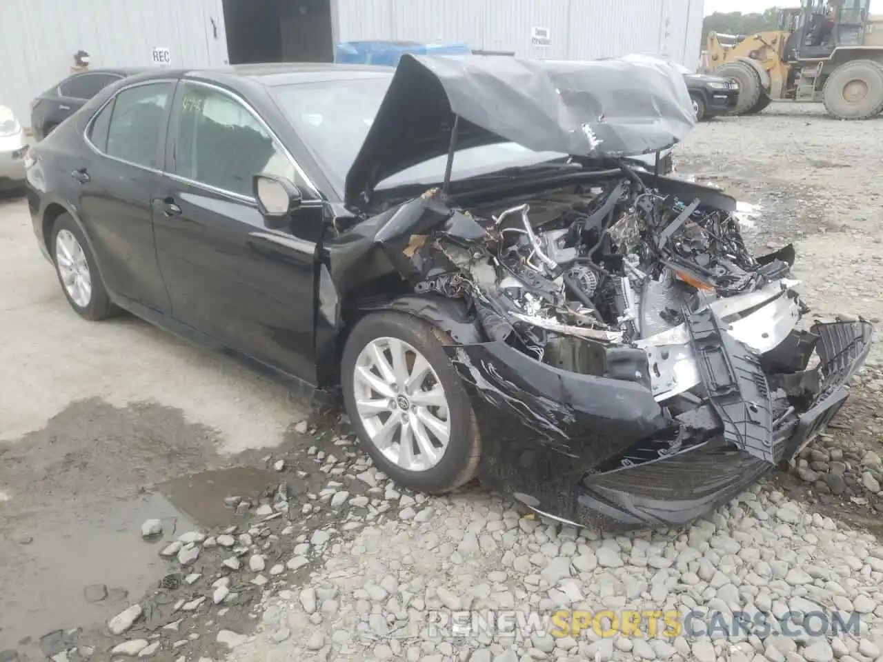 1 Photograph of a damaged car 4T1C11BKXLU008744 TOYOTA CAMRY 2020