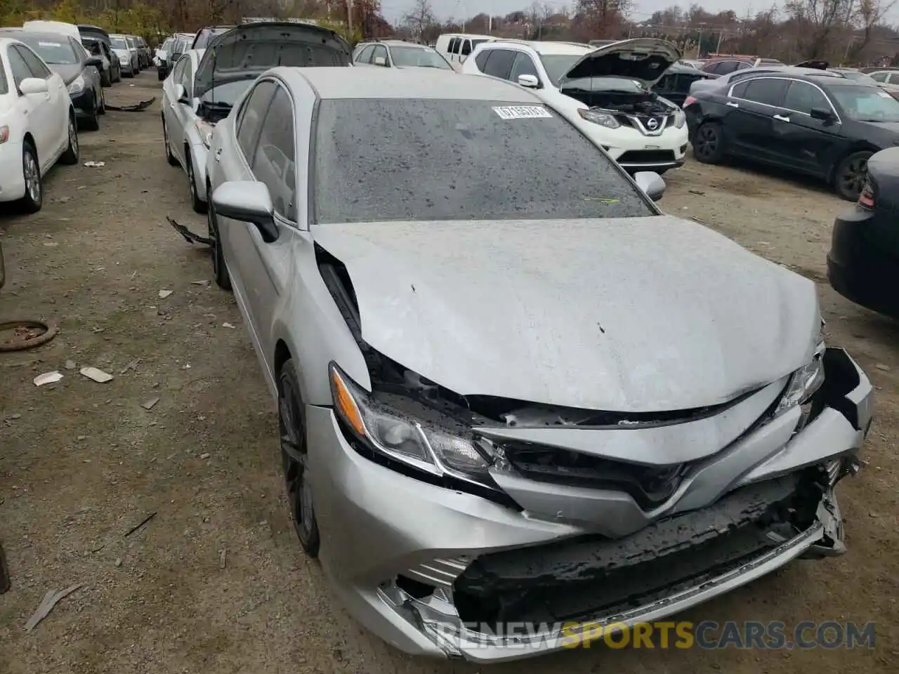 9 Photograph of a damaged car 4T1C11BKXLU018190 TOYOTA CAMRY 2020