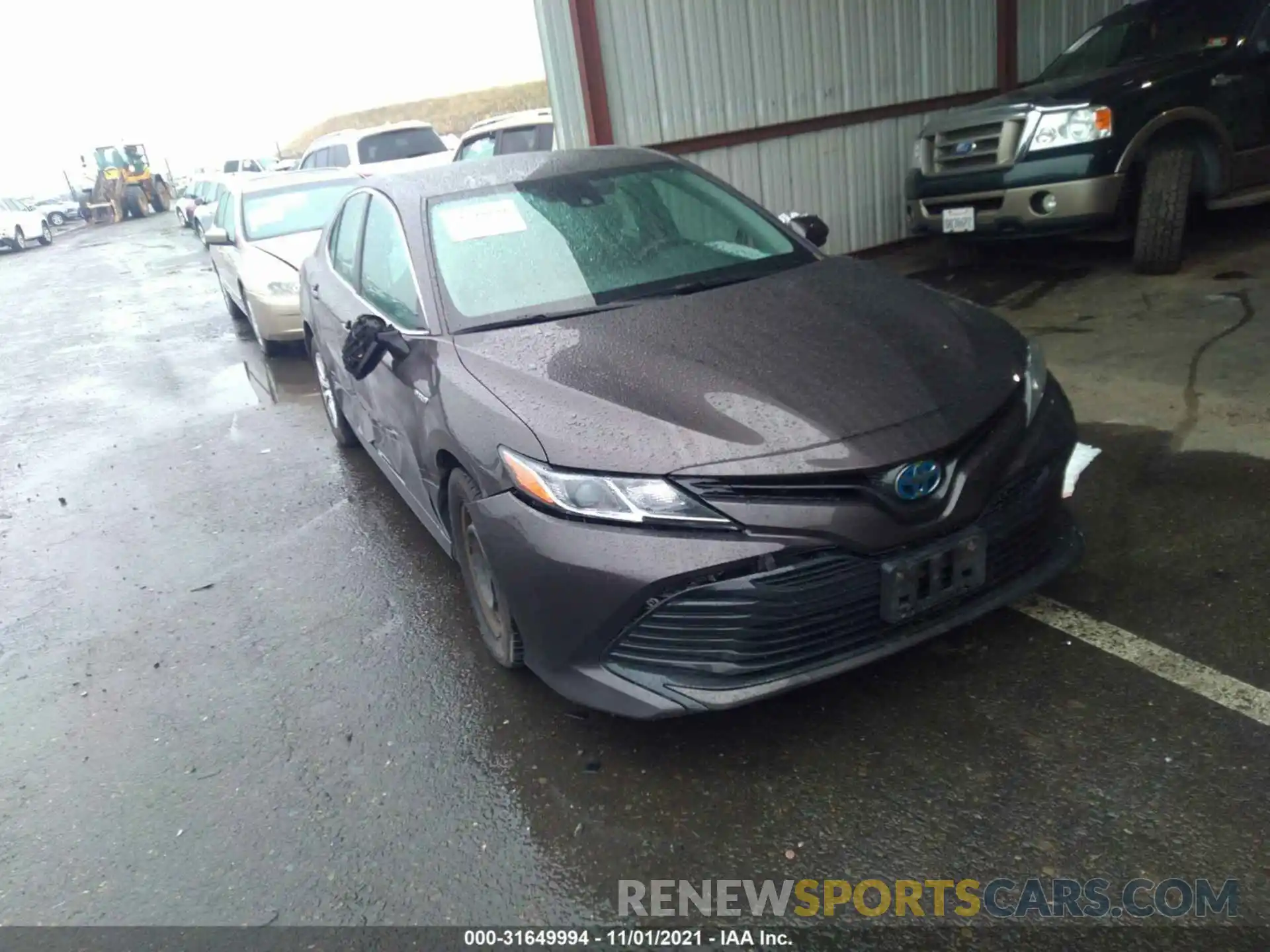 1 Photograph of a damaged car 4T1C31AK0LU011258 TOYOTA CAMRY 2020