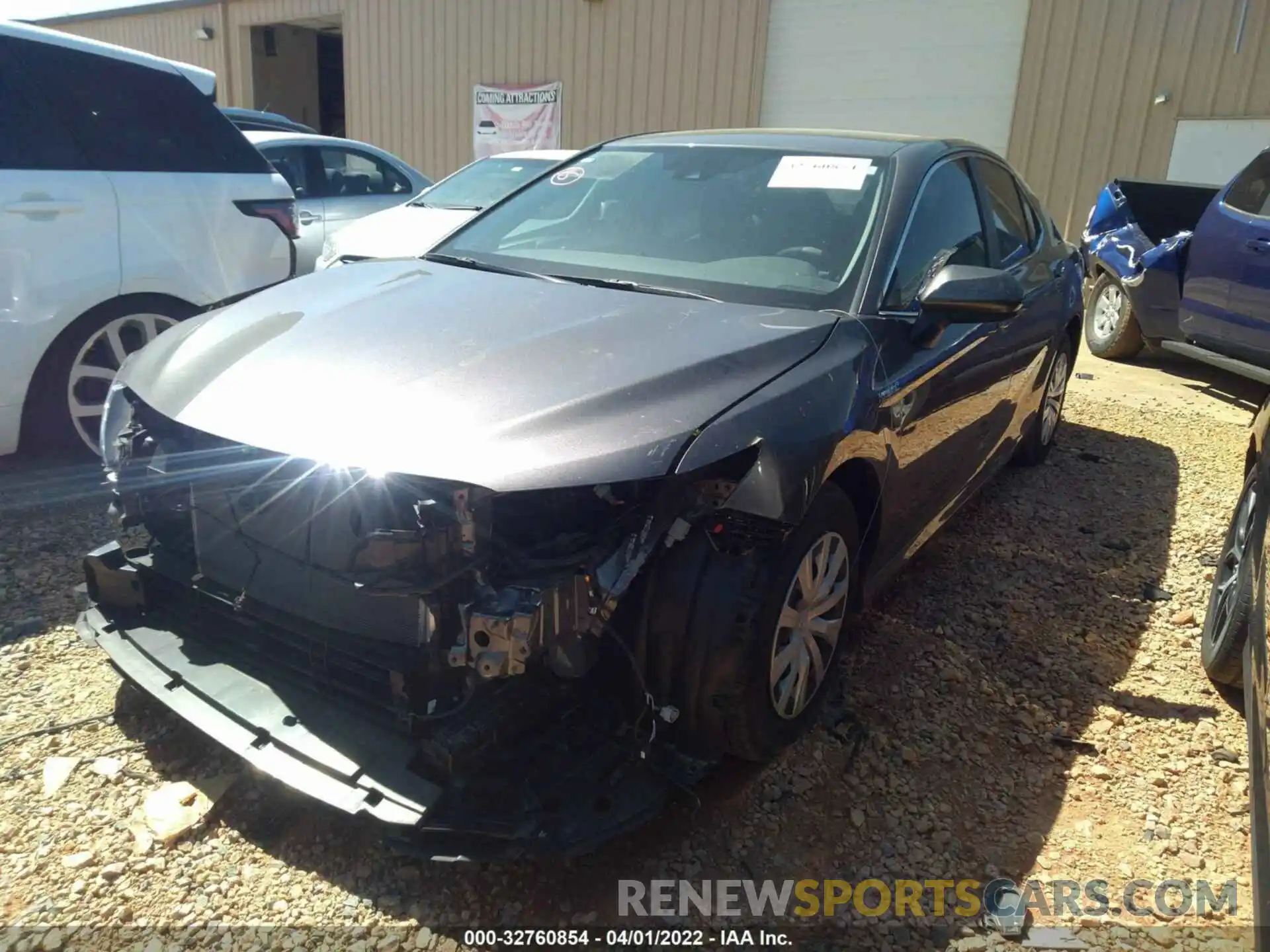 2 Photograph of a damaged car 4T1C31AK0LU013690 TOYOTA CAMRY 2020