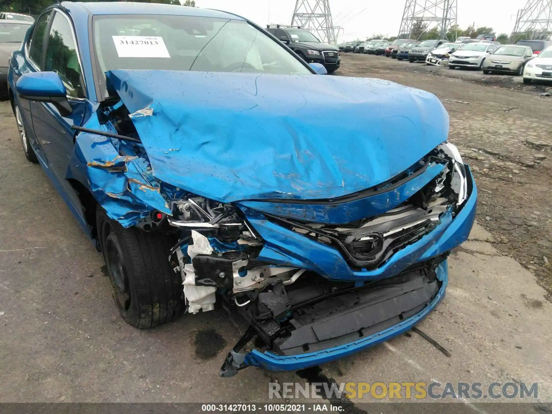 6 Photograph of a damaged car 4T1C31AK0LU016735 TOYOTA CAMRY 2020