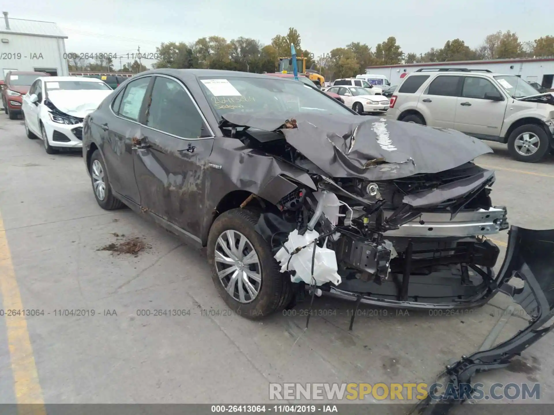 6 Photograph of a damaged car 4T1C31AK0LU518077 TOYOTA CAMRY 2020