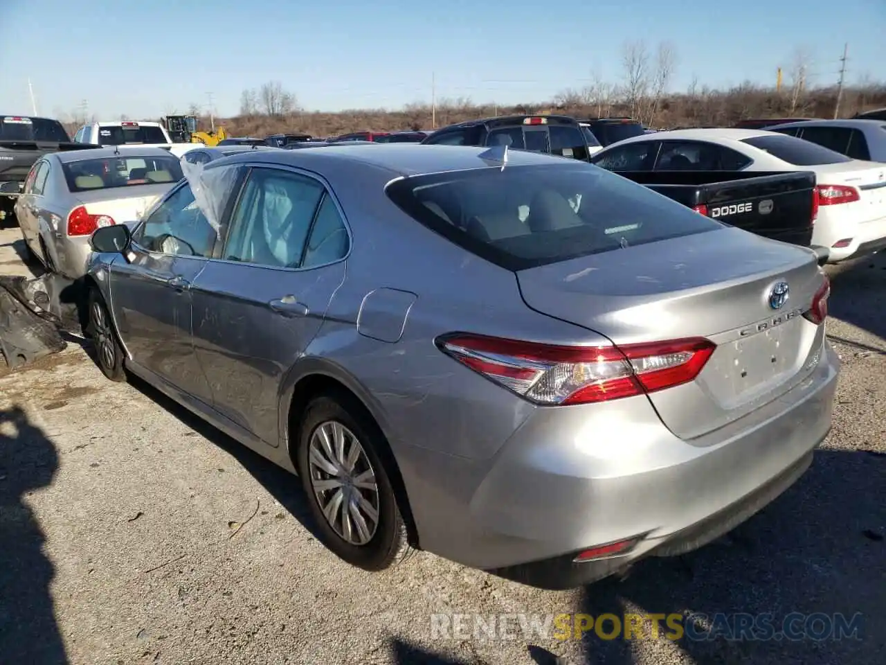 3 Photograph of a damaged car 4T1C31AK0LU518306 TOYOTA CAMRY 2020