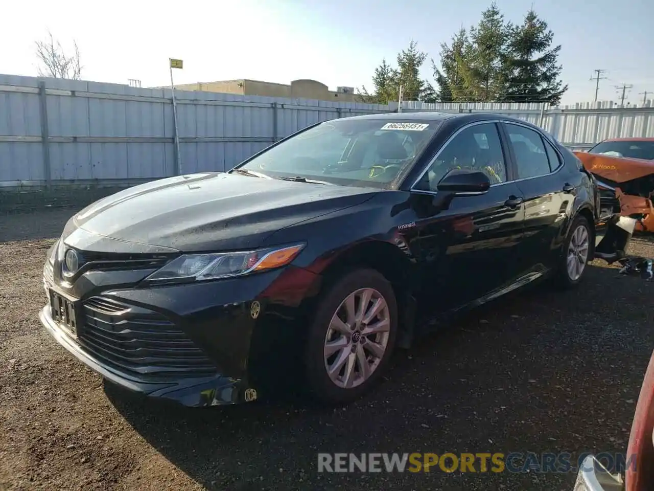 2 Photograph of a damaged car 4T1C31AK0LU521142 TOYOTA CAMRY 2020