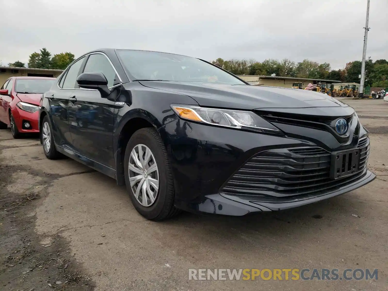 1 Photograph of a damaged car 4T1C31AK0LU527412 TOYOTA CAMRY 2020