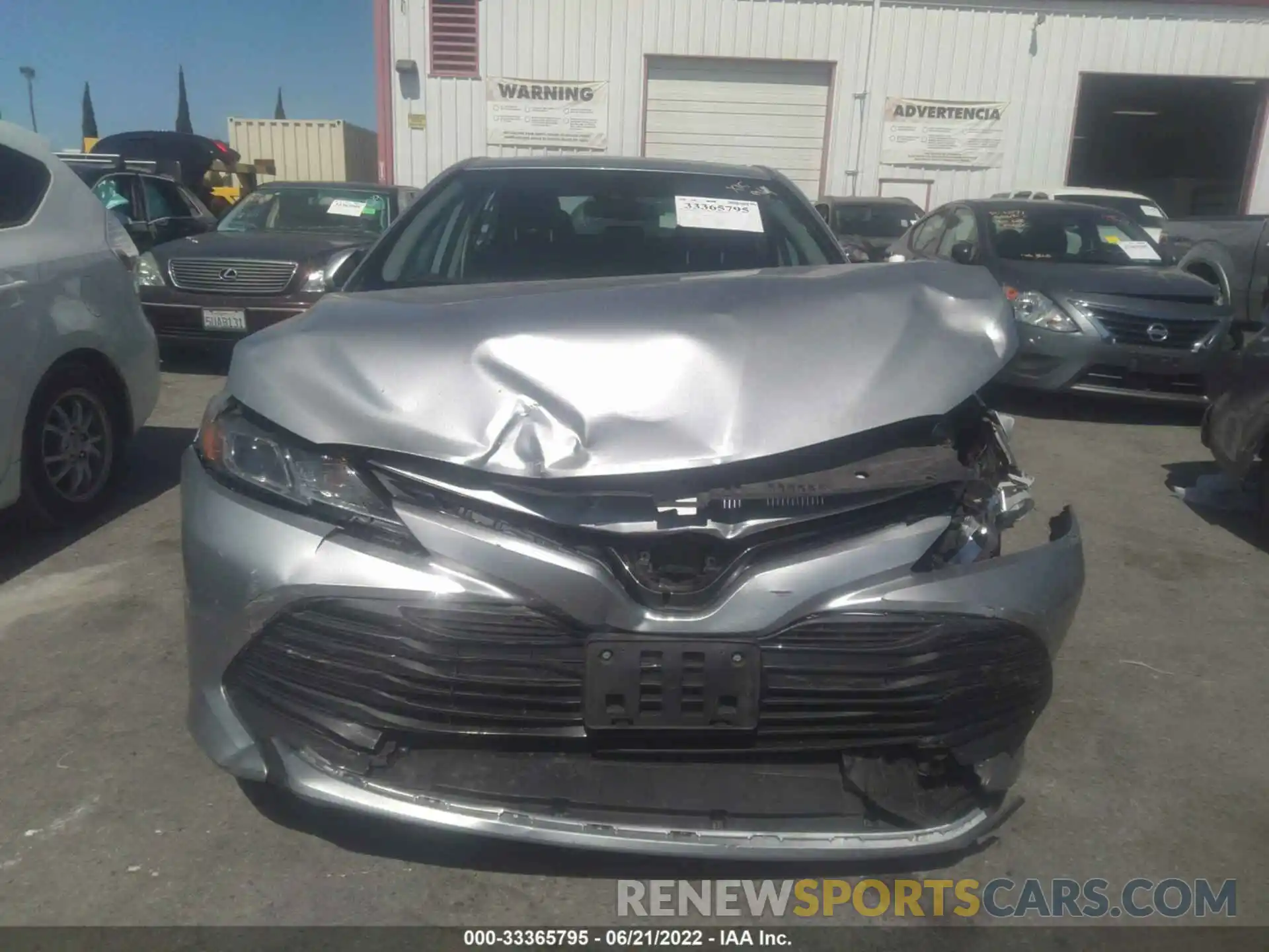 6 Photograph of a damaged car 4T1C31AK0LU530021 TOYOTA CAMRY 2020