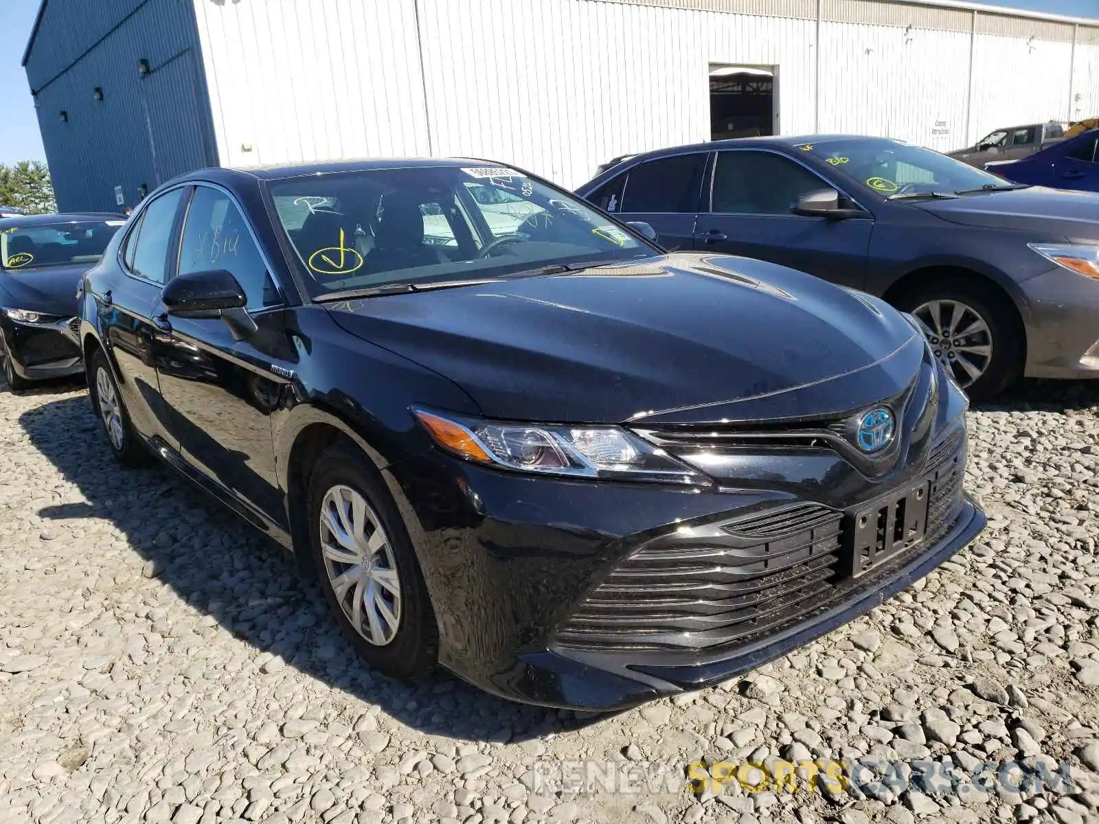 1 Photograph of a damaged car 4T1C31AK0LU530522 TOYOTA CAMRY 2020