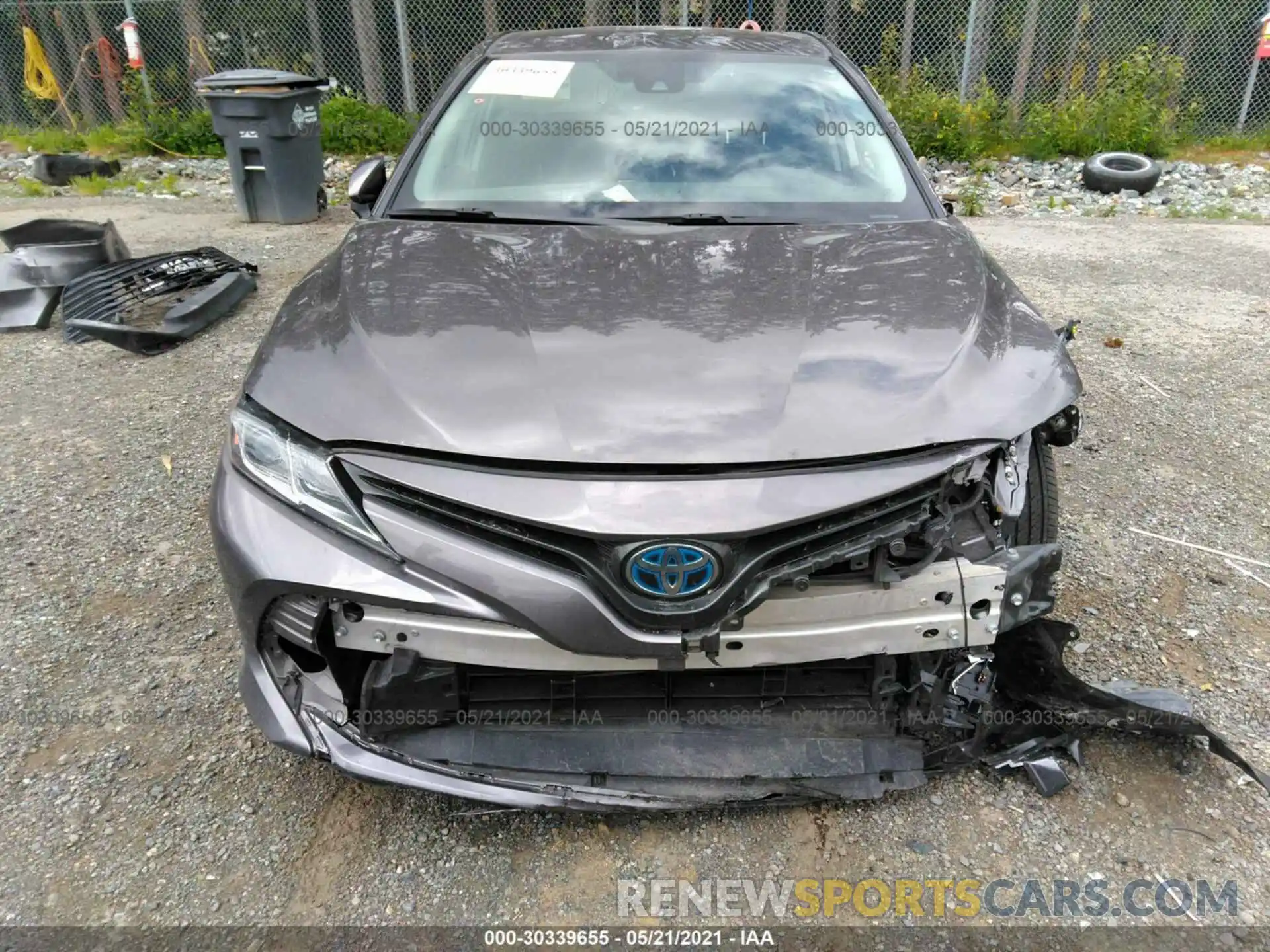 6 Photograph of a damaged car 4T1C31AK0LU535025 TOYOTA CAMRY 2020