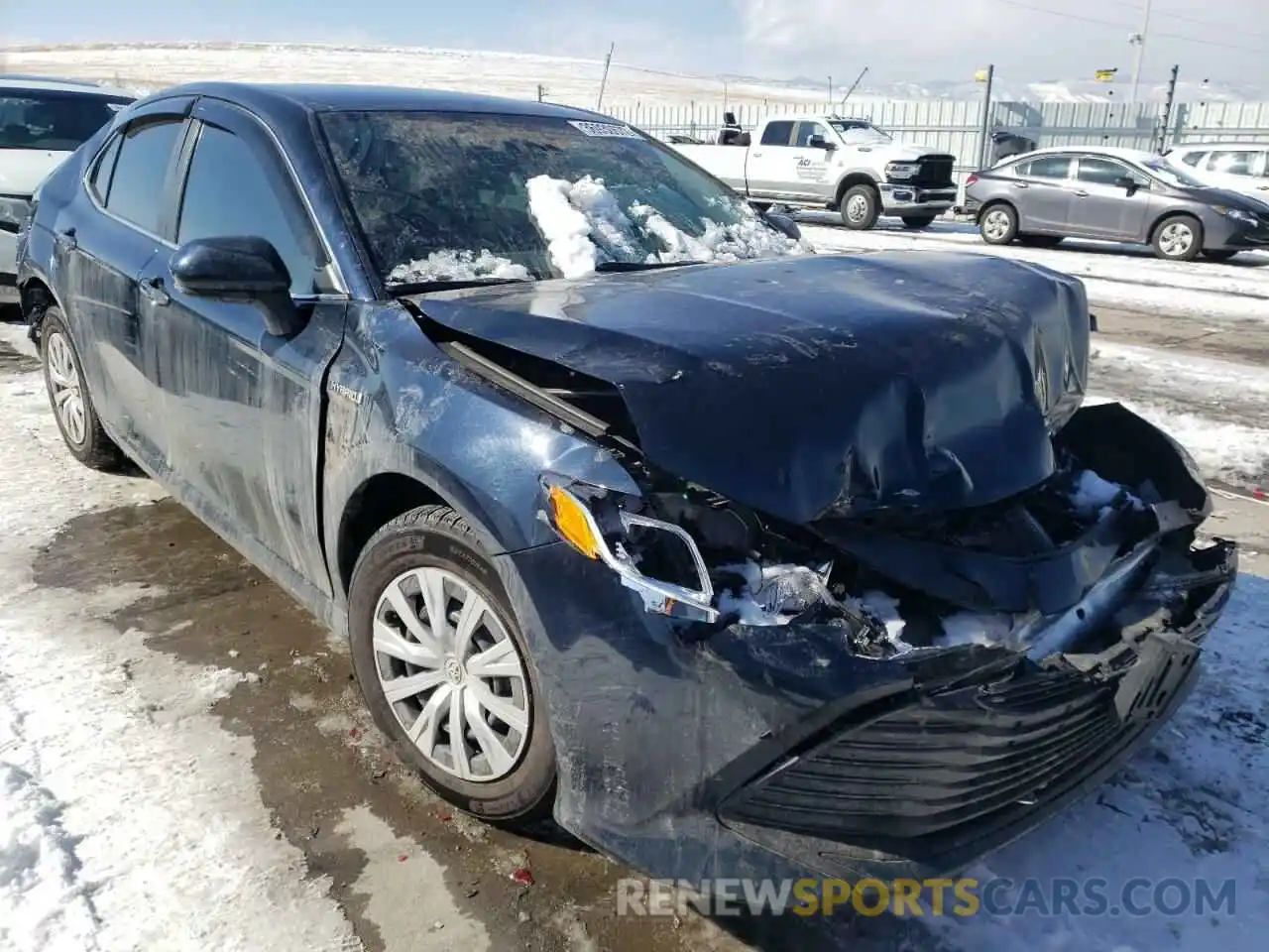 1 Photograph of a damaged car 4T1C31AK0LU538457 TOYOTA CAMRY 2020