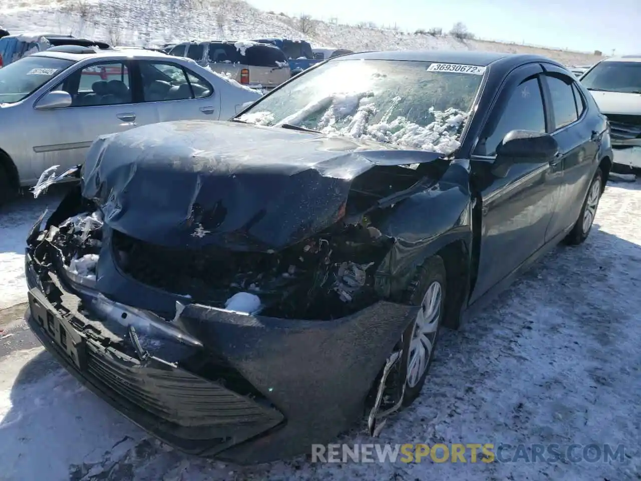 2 Photograph of a damaged car 4T1C31AK0LU538457 TOYOTA CAMRY 2020