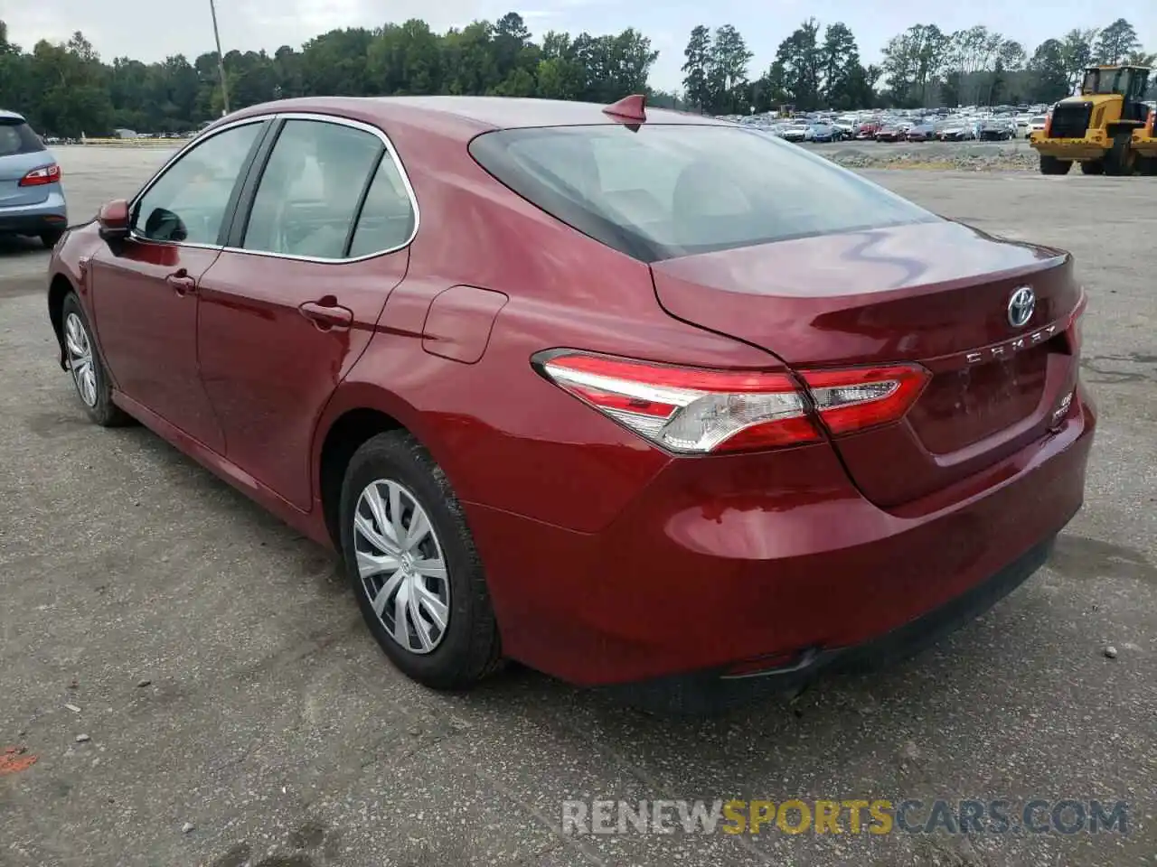 3 Photograph of a damaged car 4T1C31AK0LU538815 TOYOTA CAMRY 2020