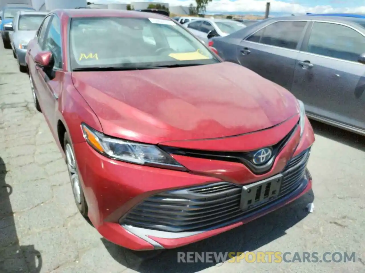 1 Photograph of a damaged car 4T1C31AK0LU540239 TOYOTA CAMRY 2020