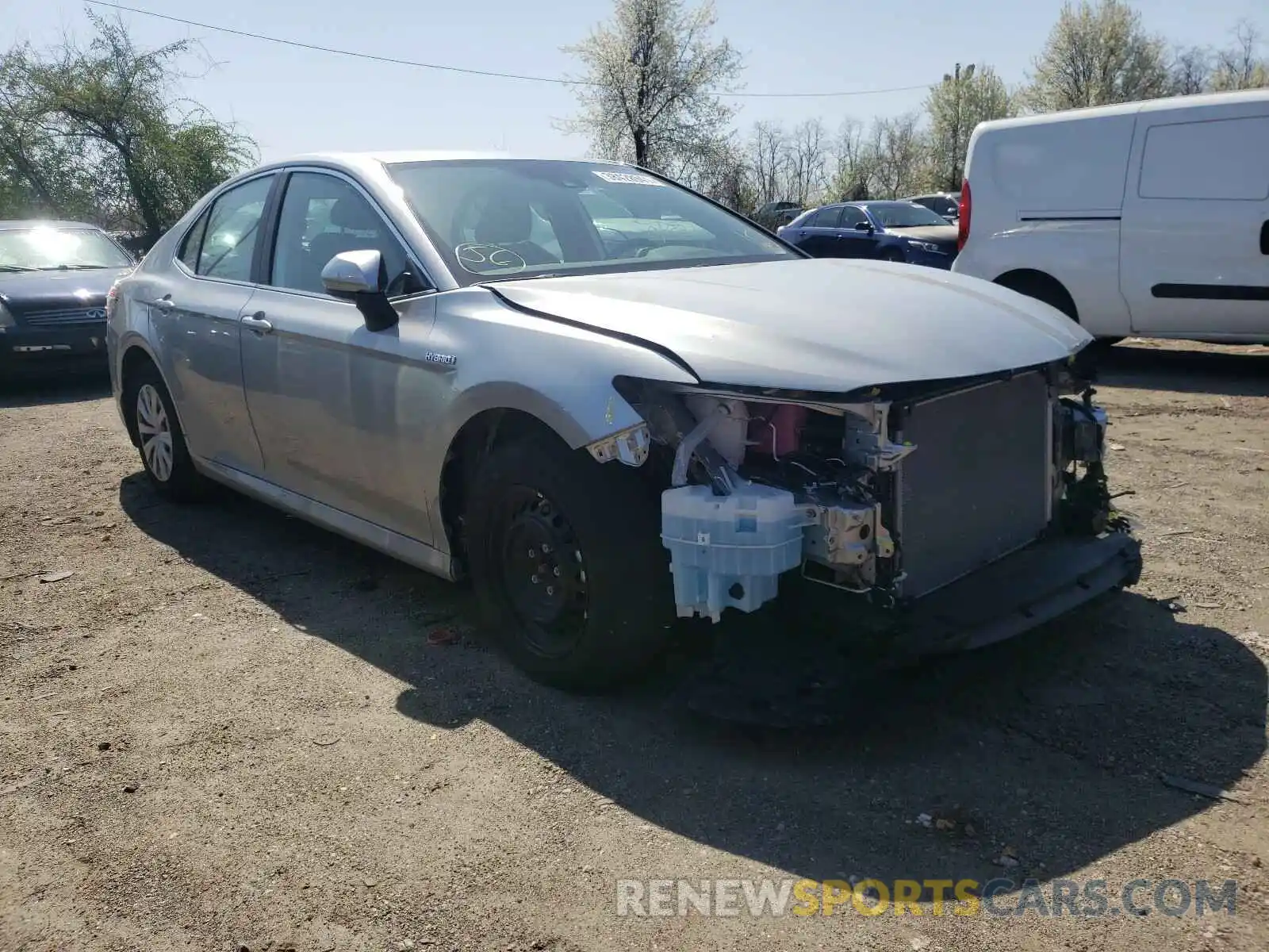 1 Photograph of a damaged car 4T1C31AK0LU540841 TOYOTA CAMRY 2020