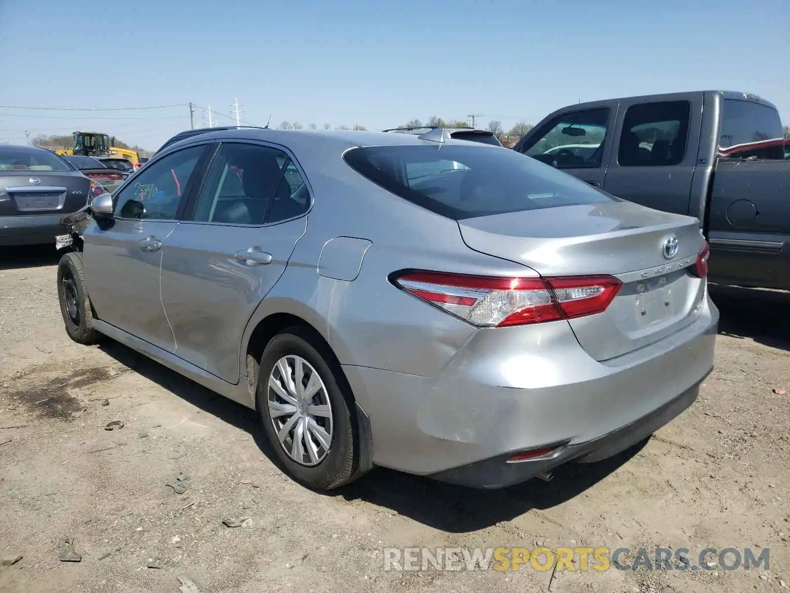 3 Photograph of a damaged car 4T1C31AK0LU540841 TOYOTA CAMRY 2020