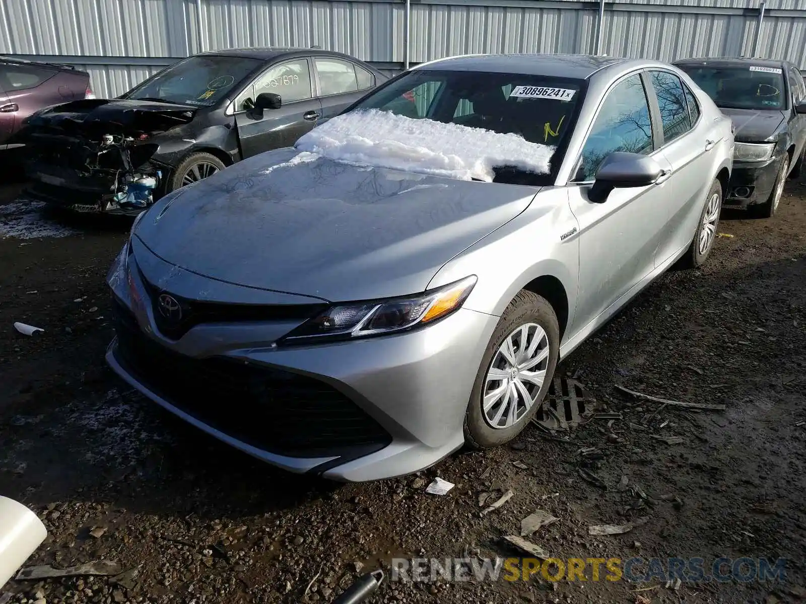 2 Photograph of a damaged car 4T1C31AK1LU019790 TOYOTA CAMRY 2020