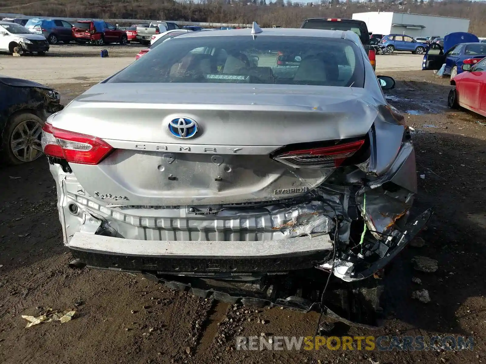 9 Photograph of a damaged car 4T1C31AK1LU019790 TOYOTA CAMRY 2020