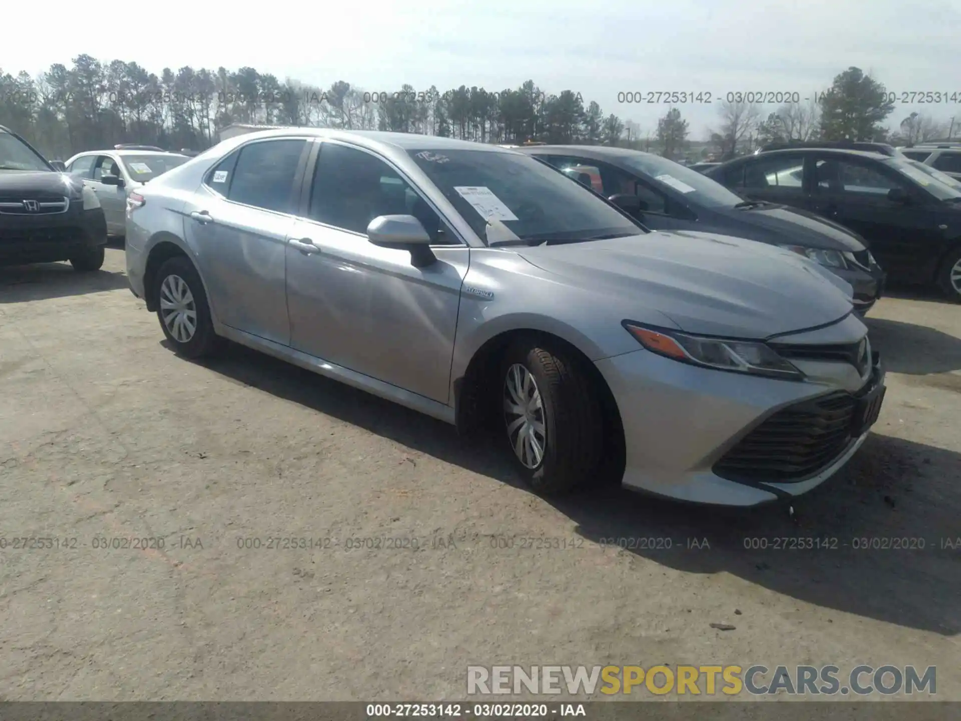 1 Photograph of a damaged car 4T1C31AK1LU520291 TOYOTA CAMRY 2020