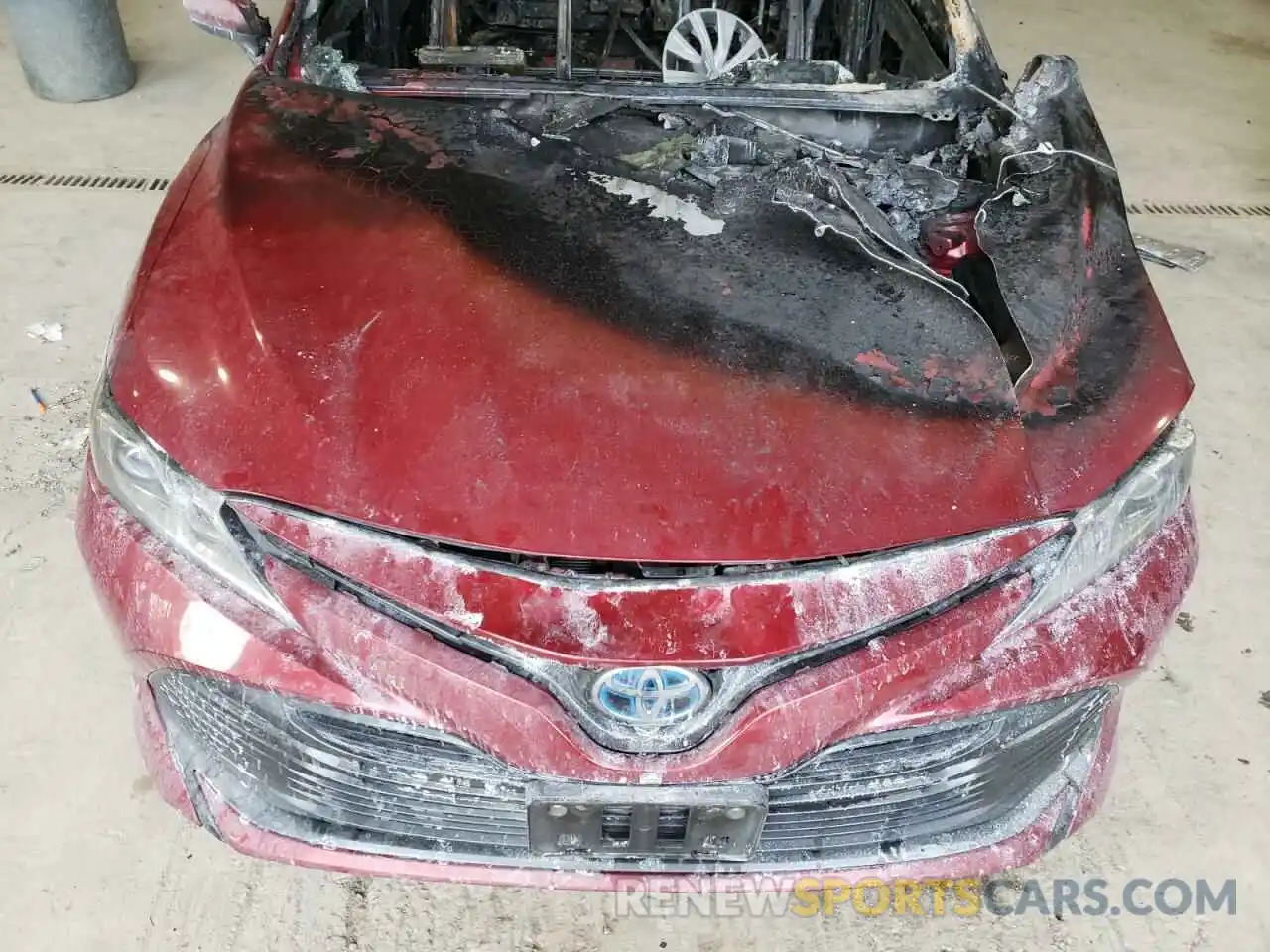 7 Photograph of a damaged car 4T1C31AK1LU523059 TOYOTA CAMRY 2020