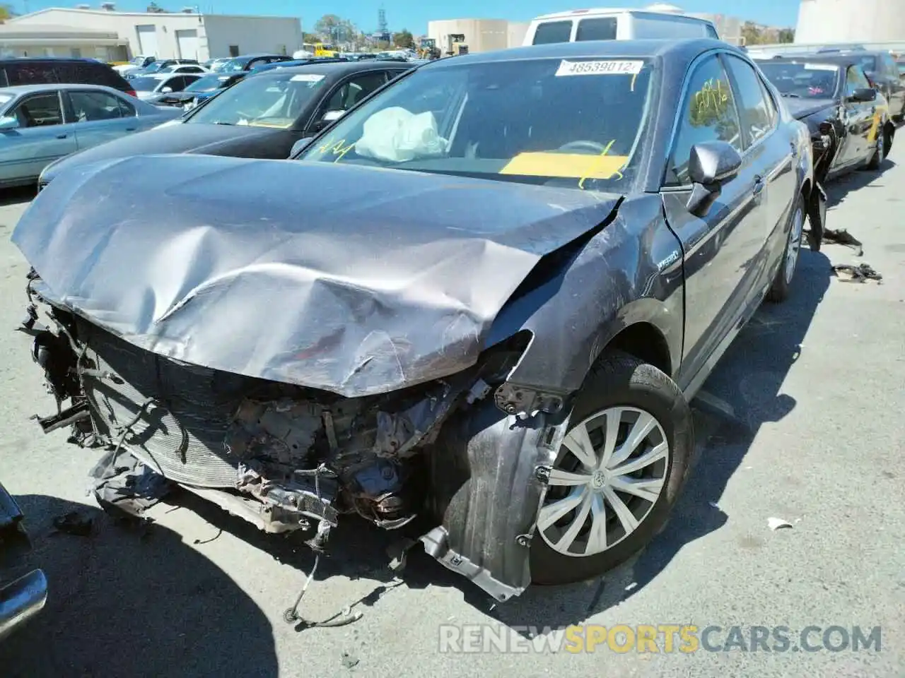 2 Photograph of a damaged car 4T1C31AK1LU525507 TOYOTA CAMRY 2020