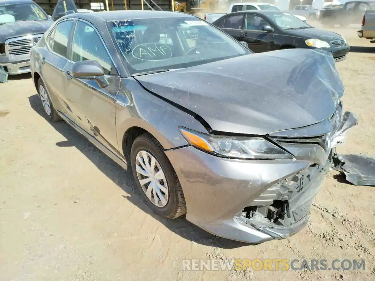 1 Photograph of a damaged car 4T1C31AK1LU529492 TOYOTA CAMRY 2020